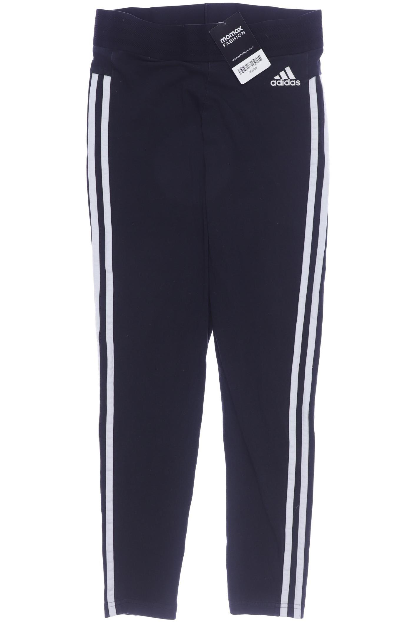 

adidas Damen Stoffhose, schwarz, Gr. 0