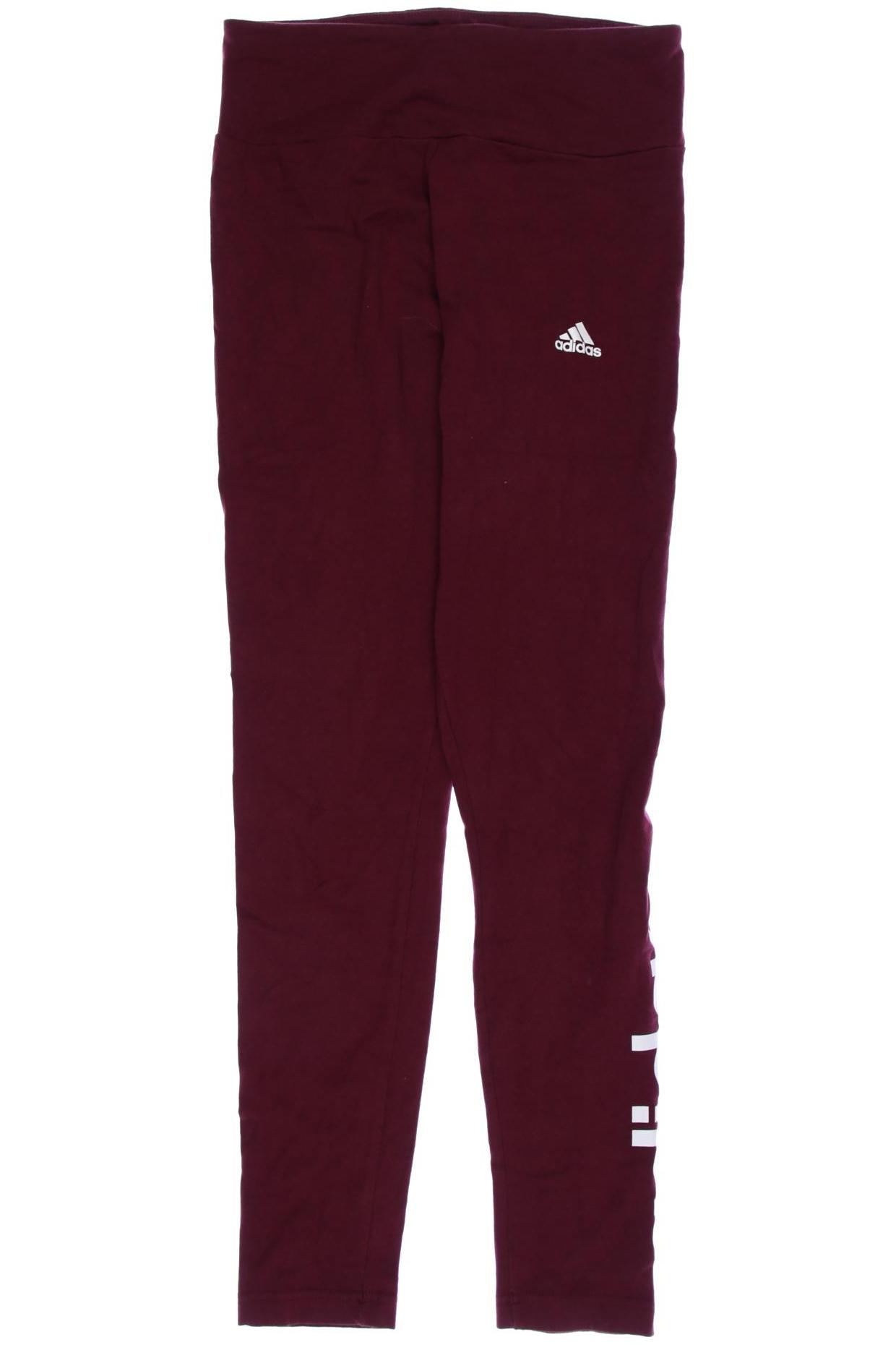

adidas Damen Stoffhose, bordeaux, Gr. 0