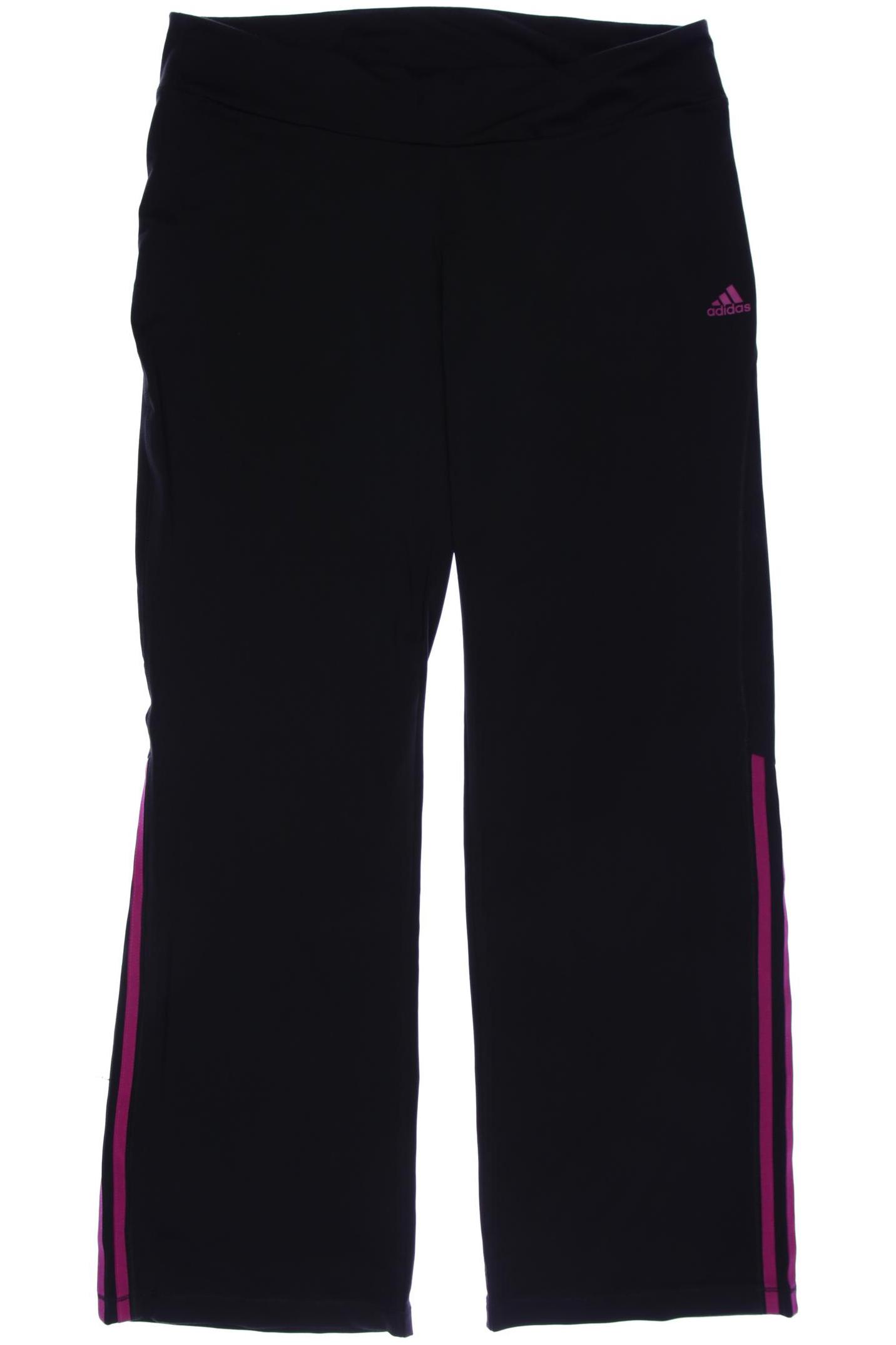 

adidas Damen Stoffhose, schwarz, Gr. 44