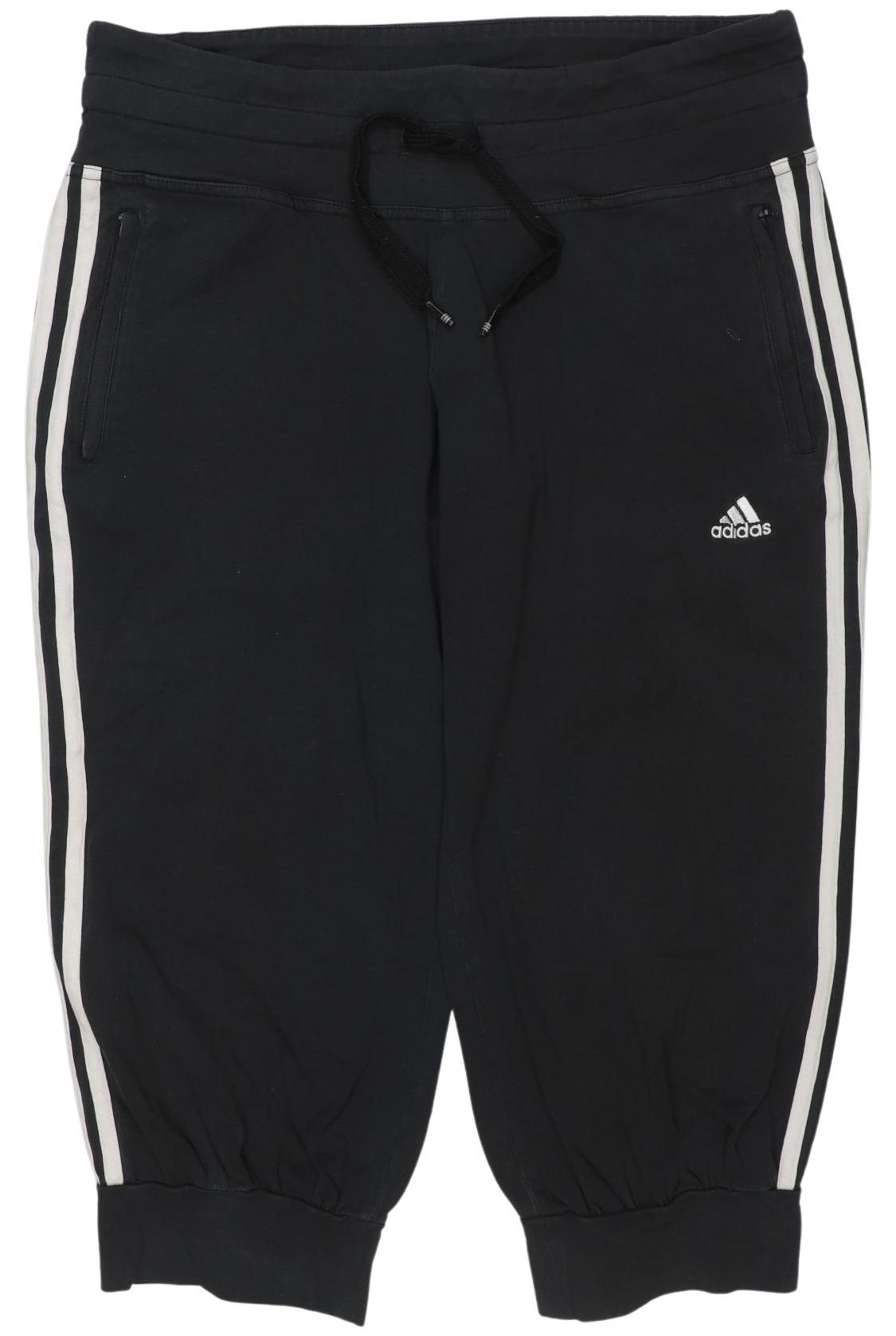 

adidas Damen Stoffhose, schwarz, Gr. 40