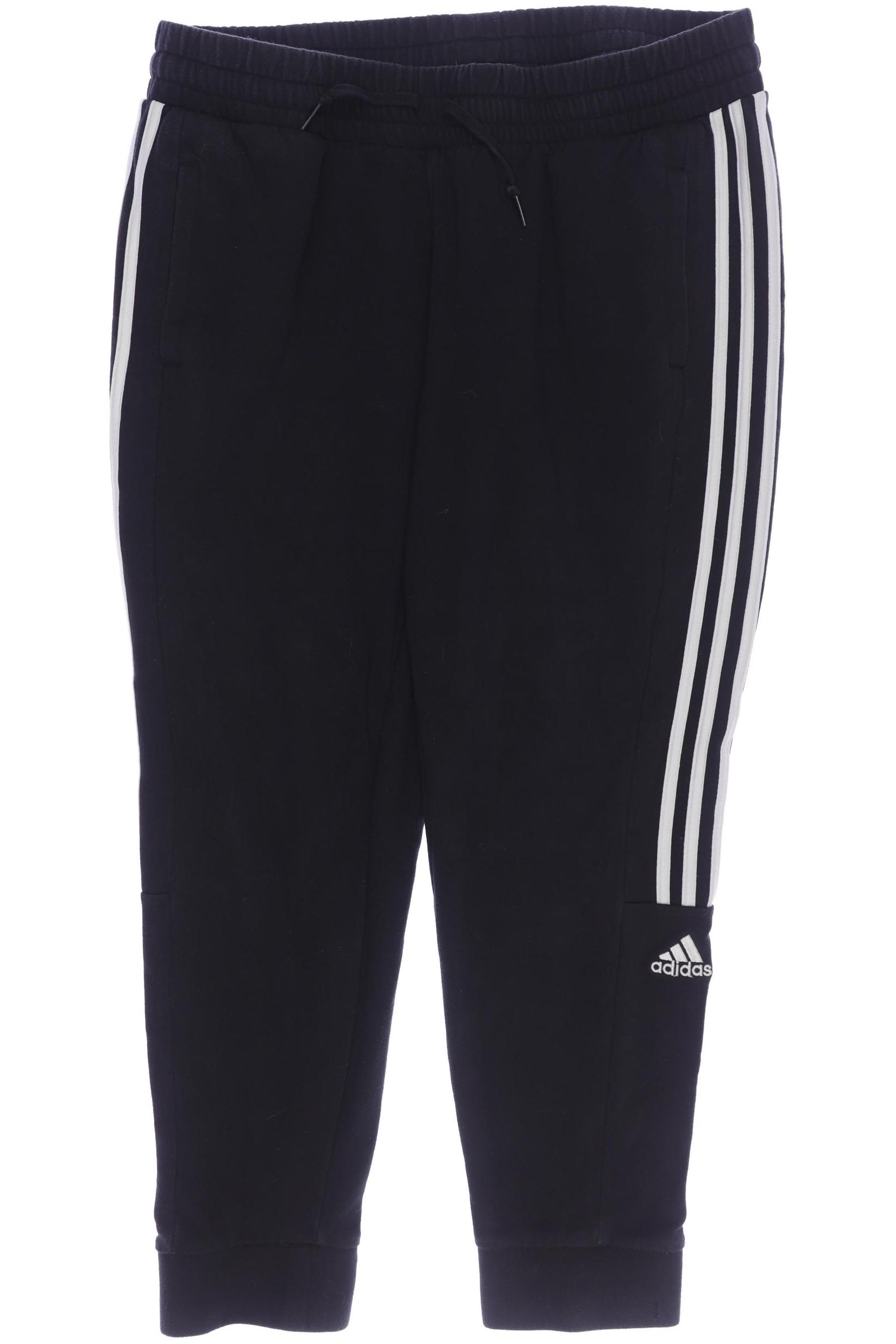 

adidas Damen Stoffhose, schwarz, Gr. 0