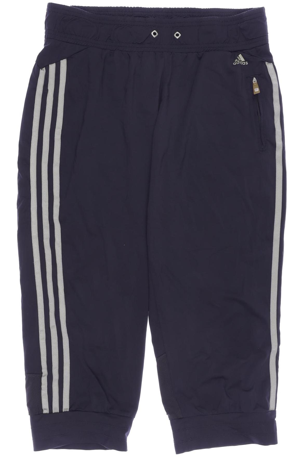 

adidas Damen Stoffhose, grau, Gr. 40