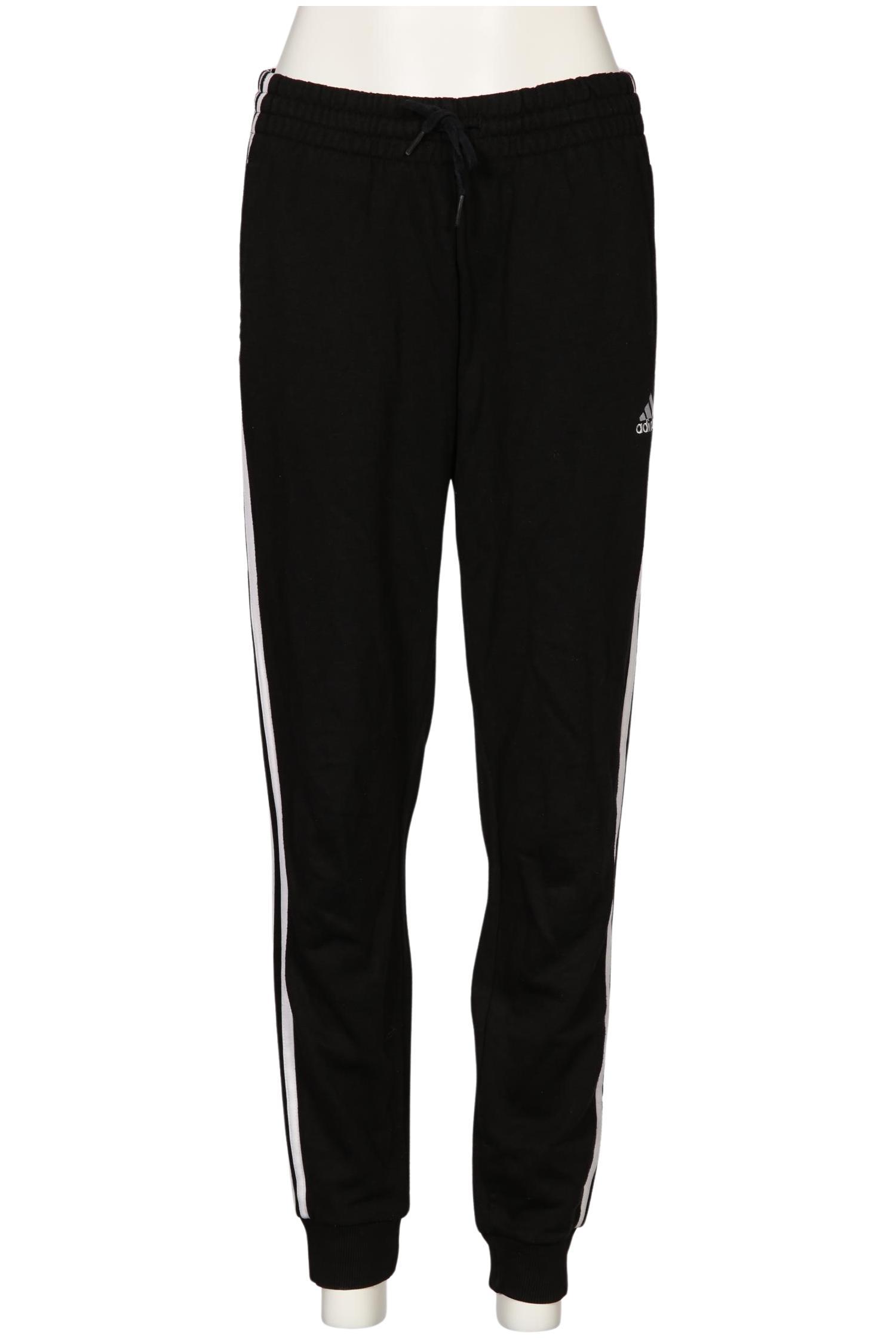 

adidas Damen Stoffhose, schwarz, Gr. 34