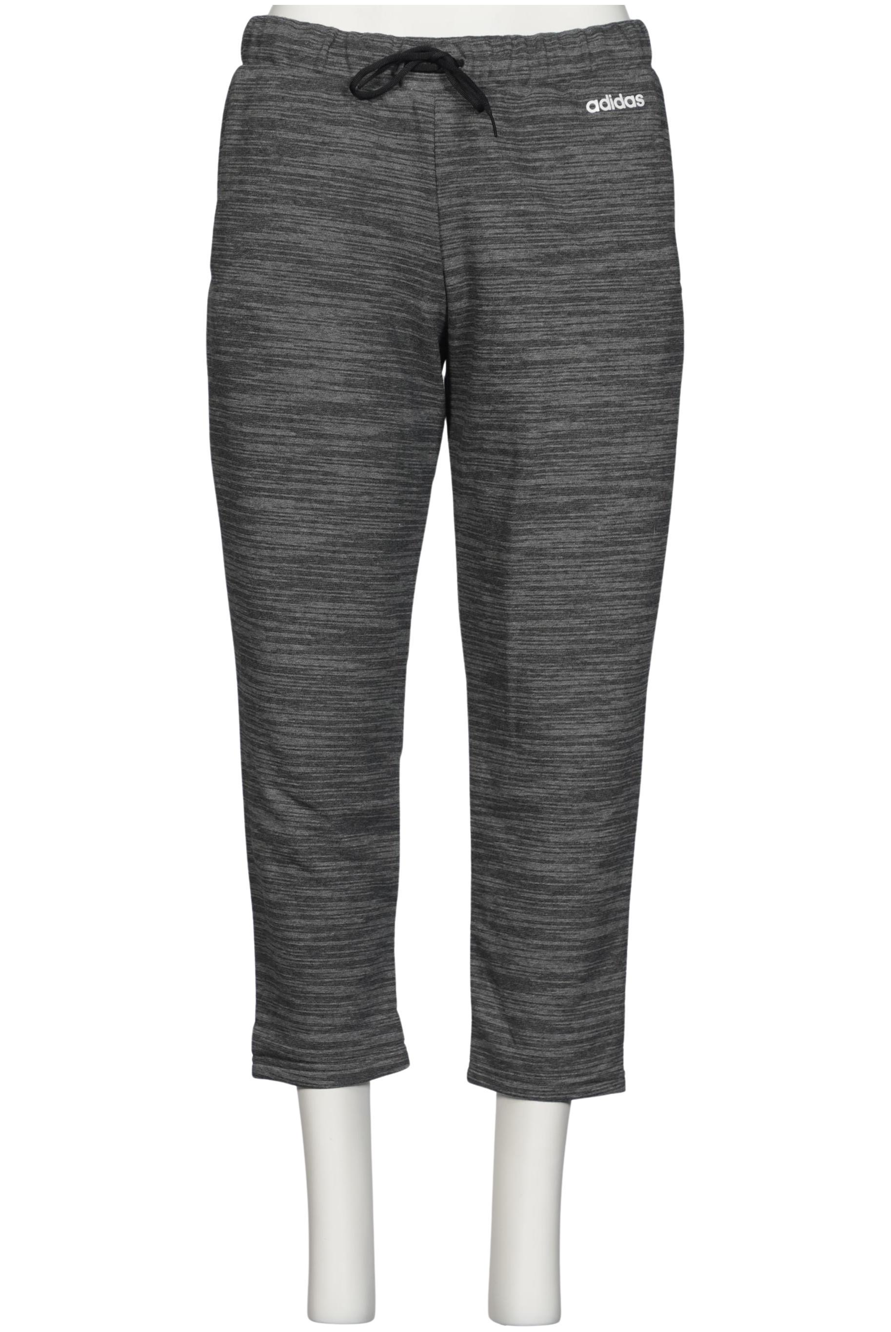 

adidas Damen Stoffhose, grau, Gr. 0