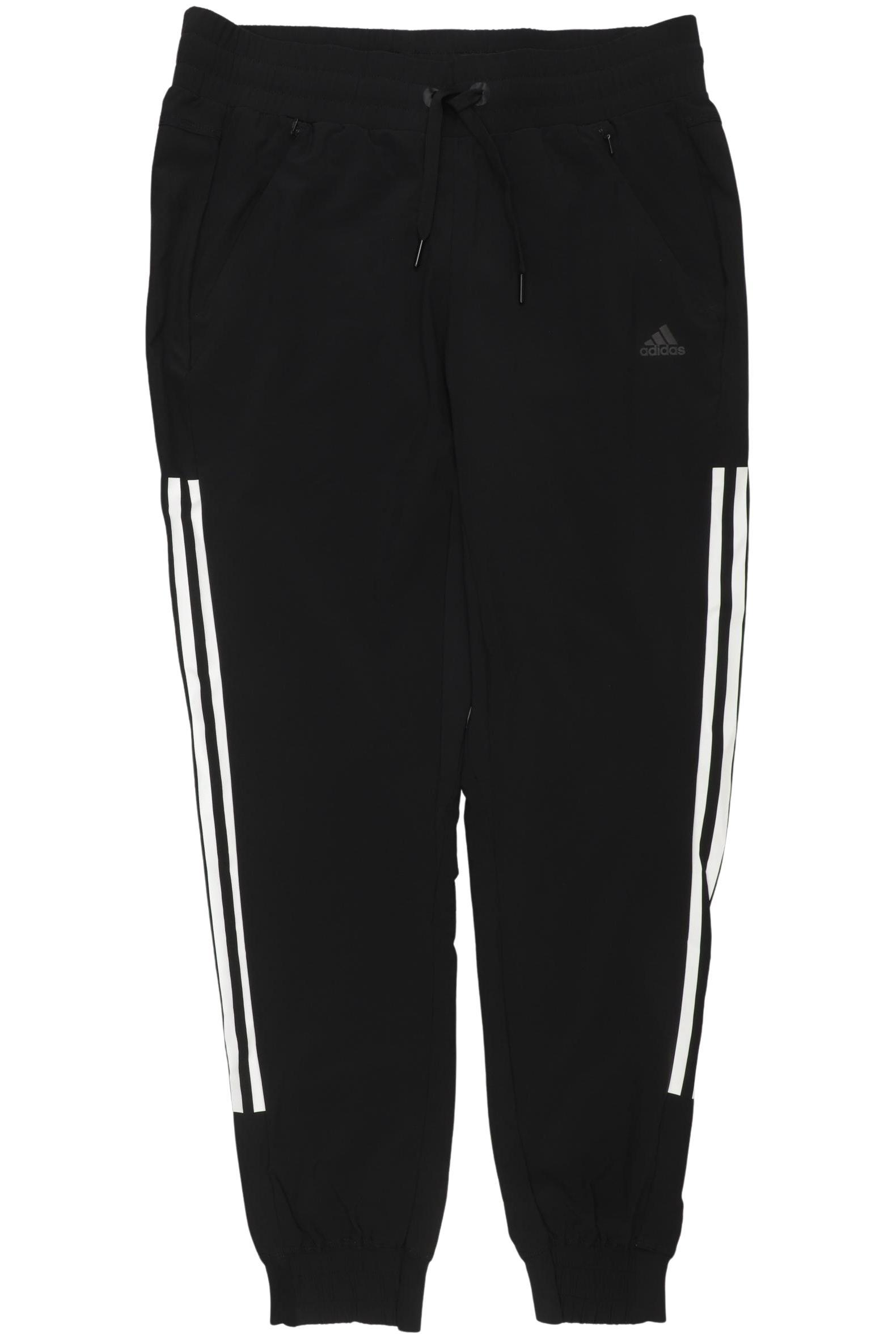 

adidas Damen Stoffhose, schwarz, Gr. 0