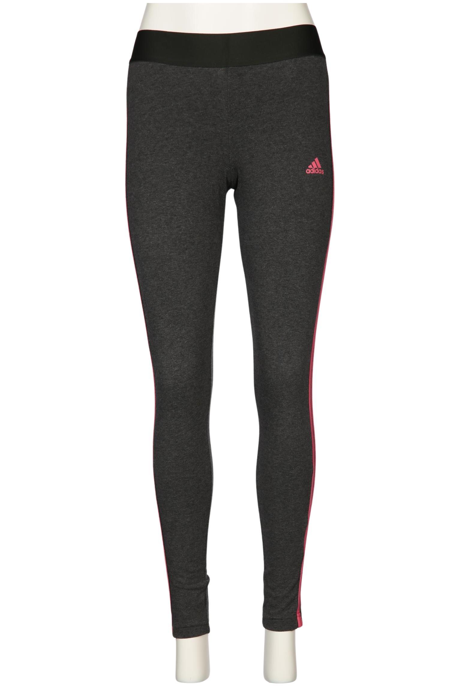 

adidas Damen Stoffhose, grau, Gr. 0