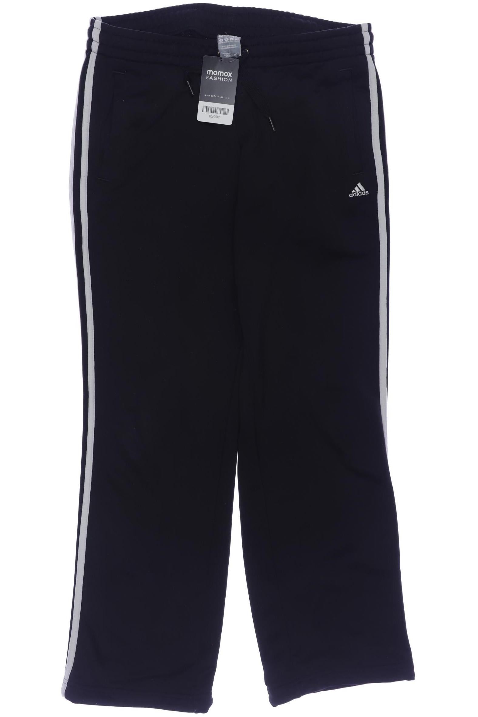 

adidas Damen Stoffhose, schwarz, Gr. 0