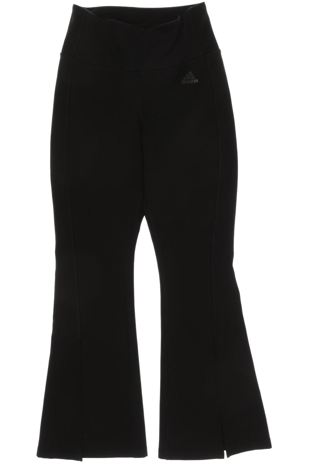 

adidas Damen Stoffhose, schwarz, Gr. 34