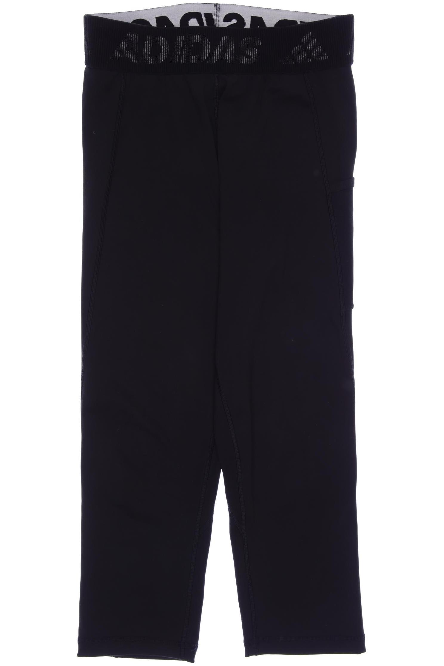 

adidas Damen Stoffhose, schwarz, Gr. 38