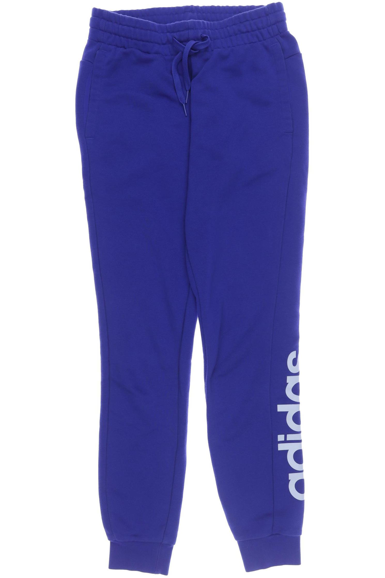 

adidas Damen Stoffhose, blau, Gr. 0