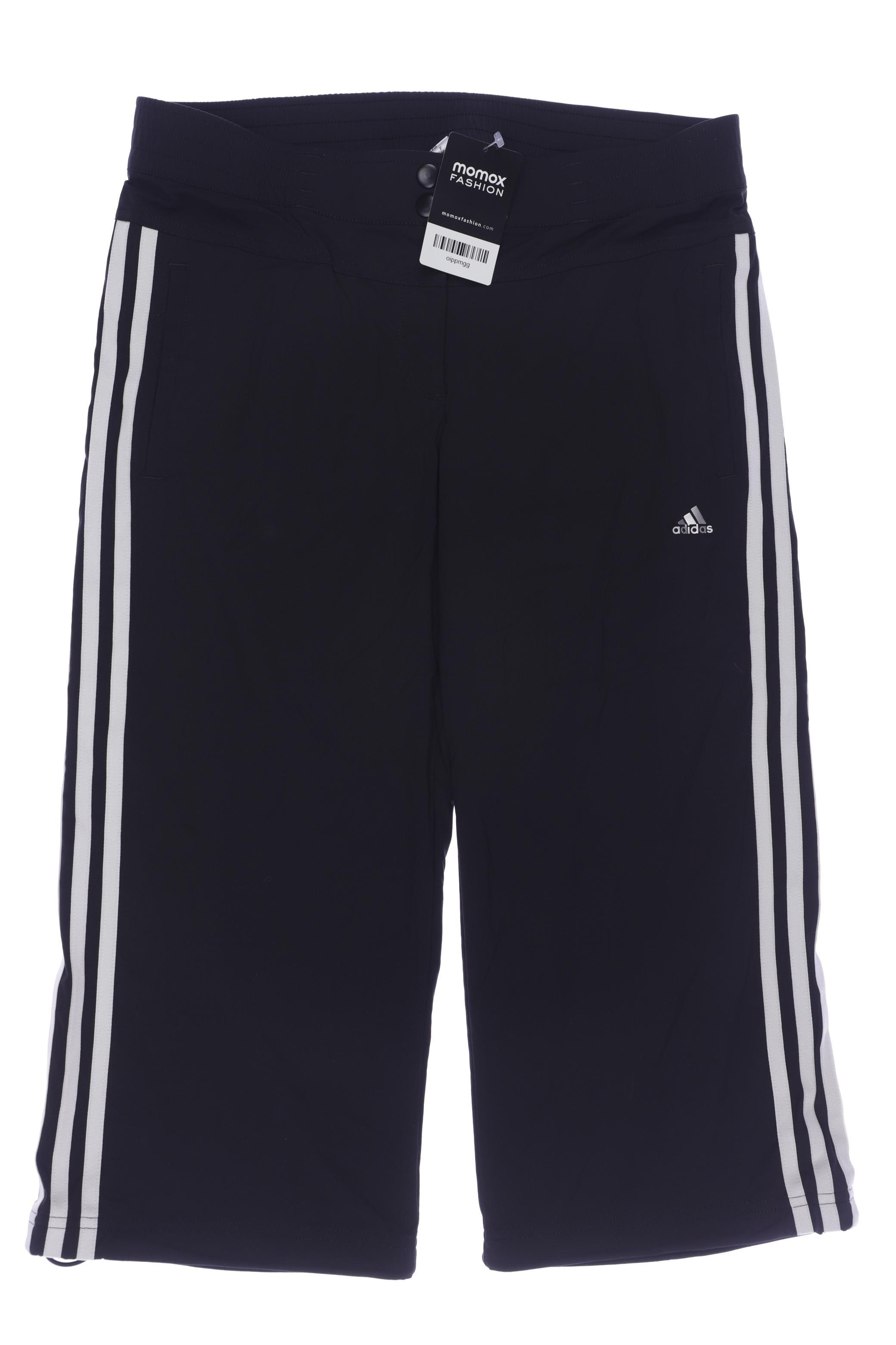 

adidas Damen Stoffhose, schwarz, Gr. 38