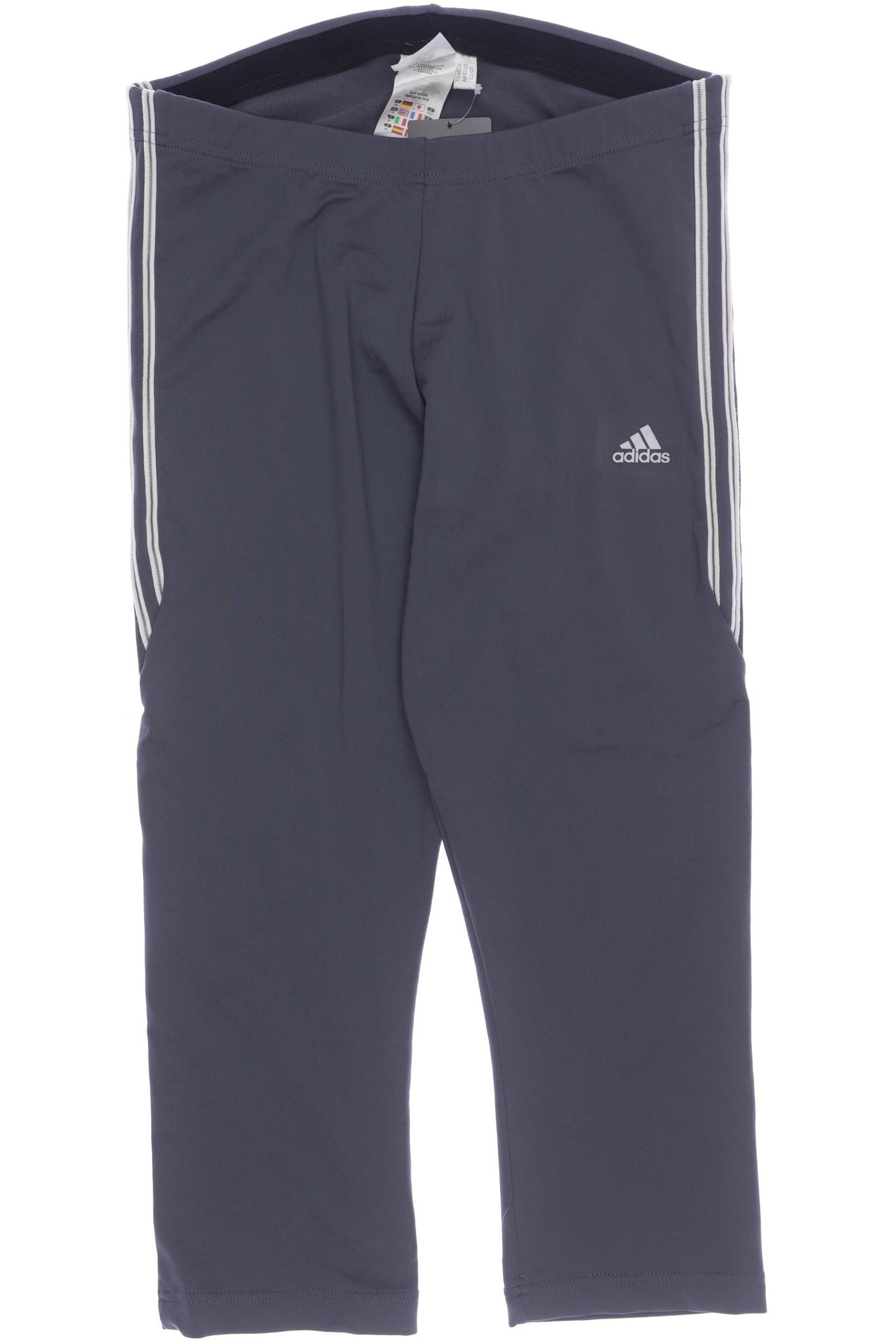 

adidas Damen Stoffhose, grau, Gr. 44