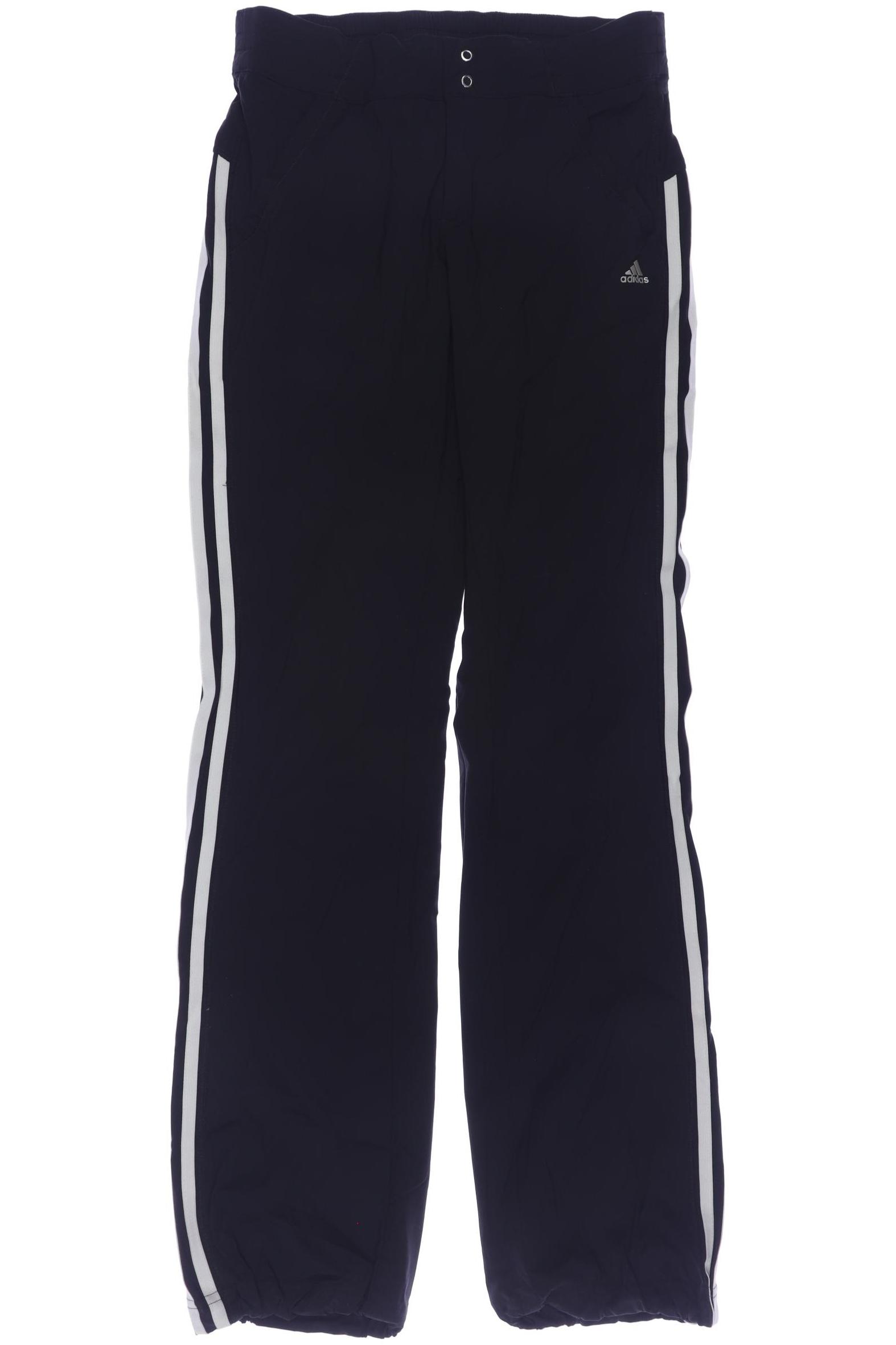 

adidas Damen Stoffhose, schwarz, Gr. 34