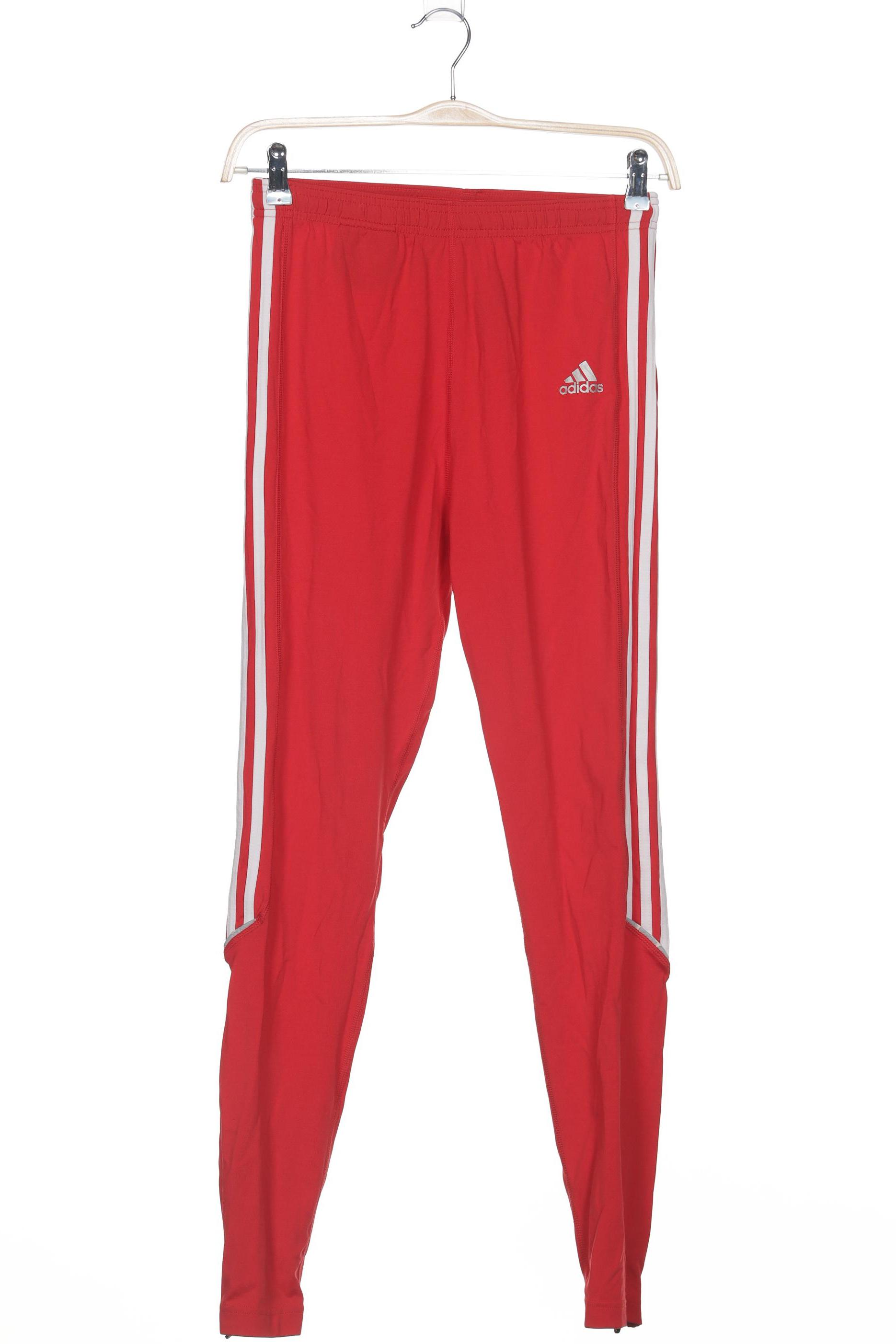

adidas Damen Stoffhose, rot, Gr. 44