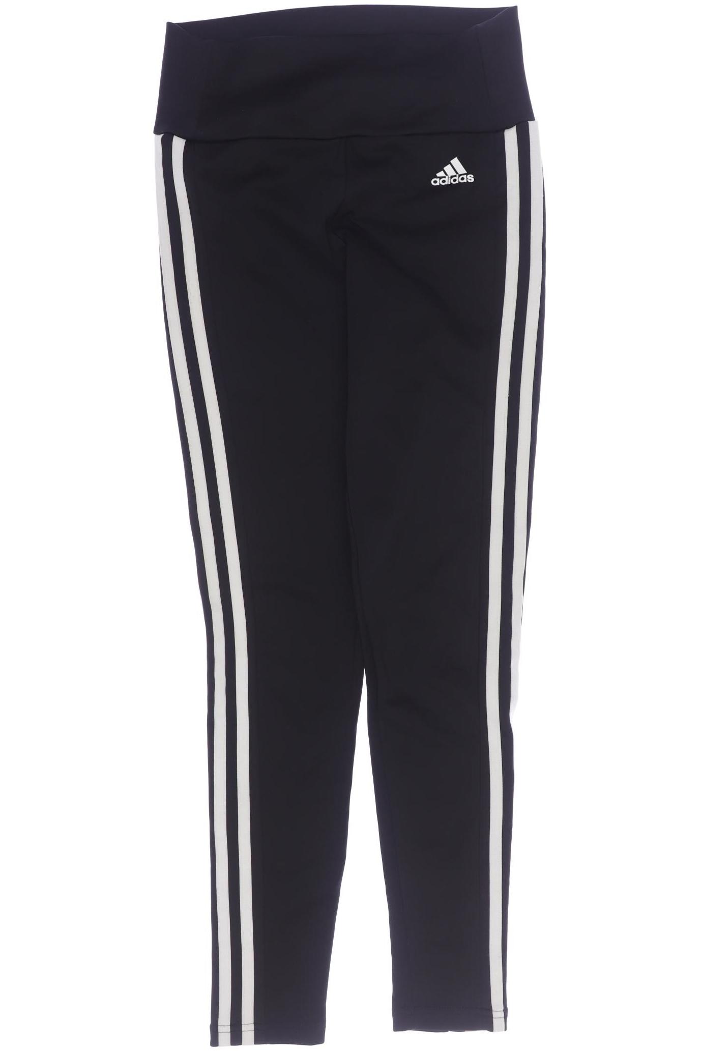 

adidas Damen Stoffhose, schwarz, Gr. 0