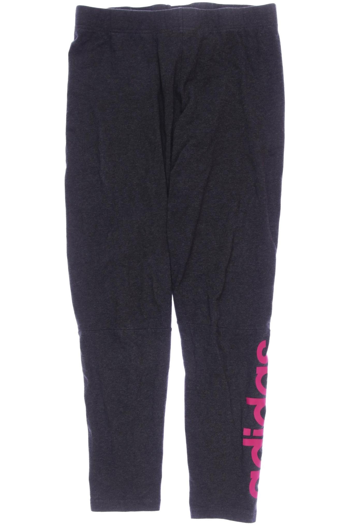 

adidas Damen Stoffhose, grau, Gr. 0