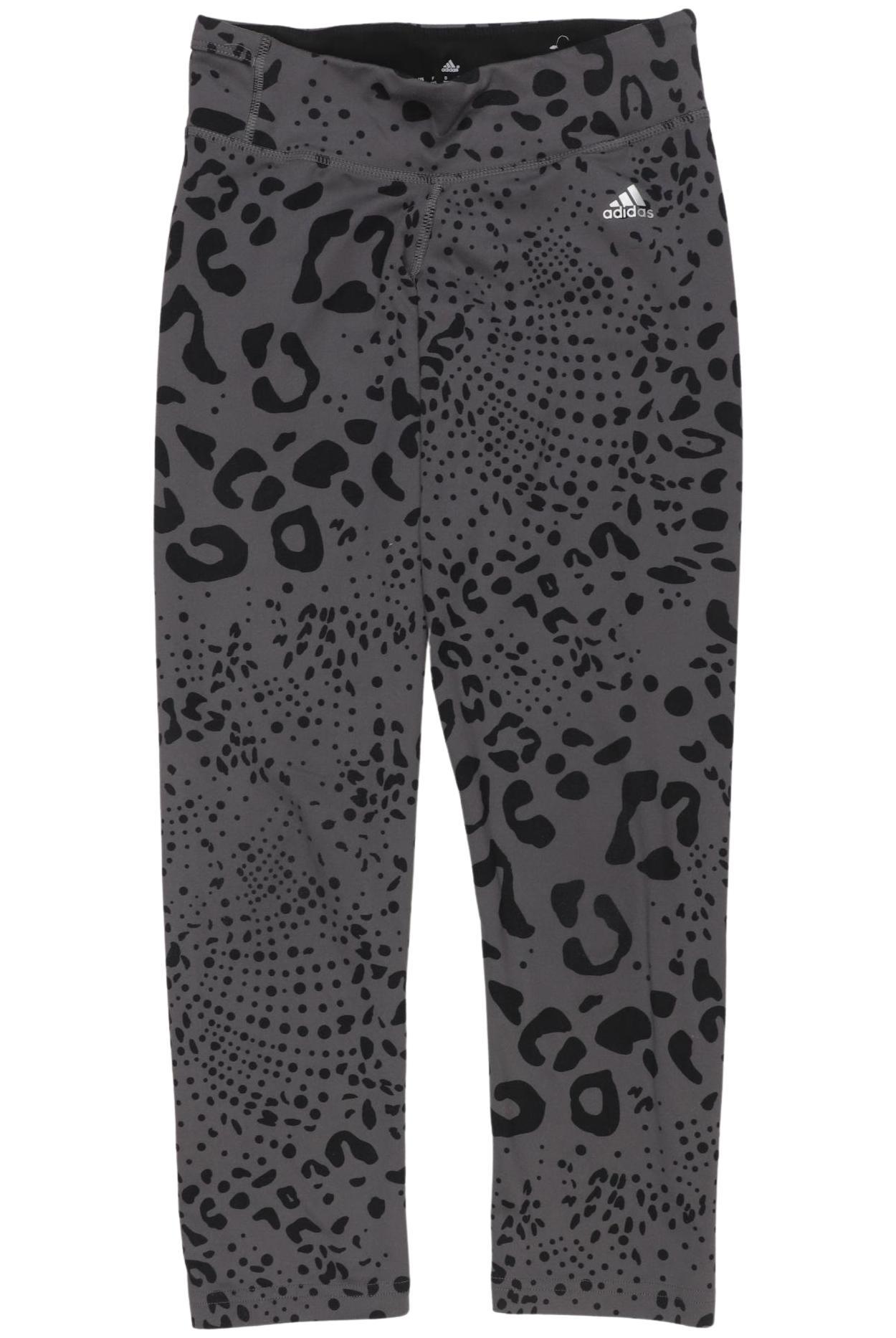 

adidas Damen Stoffhose, grau, Gr. 0