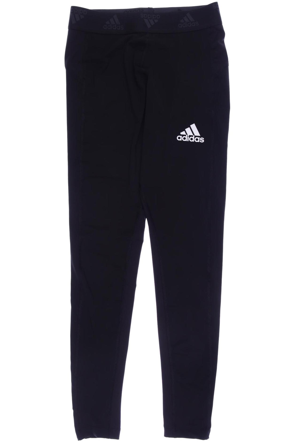 

adidas Damen Stoffhose, schwarz, Gr. 0
