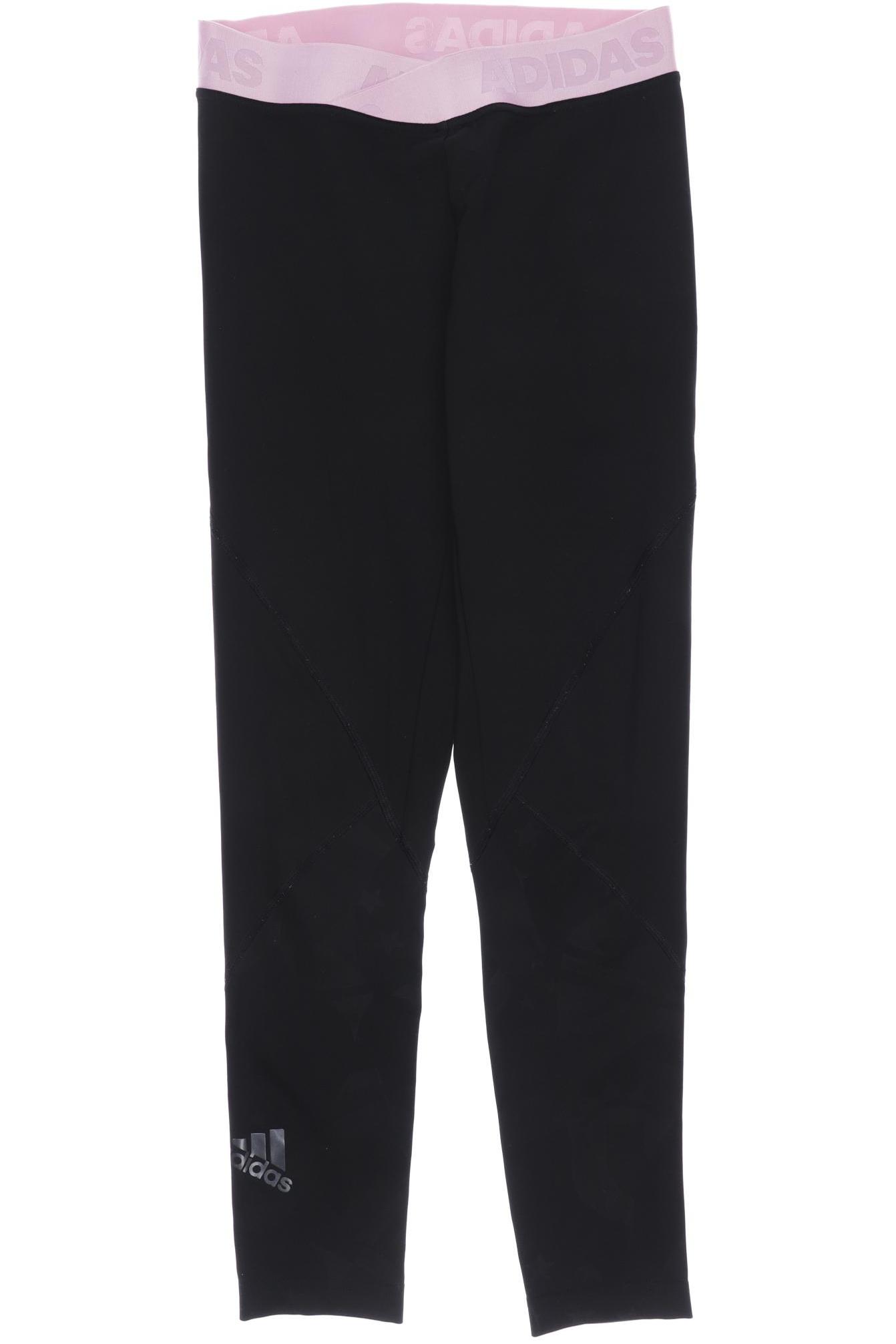 

adidas Damen Stoffhose, schwarz, Gr. 0