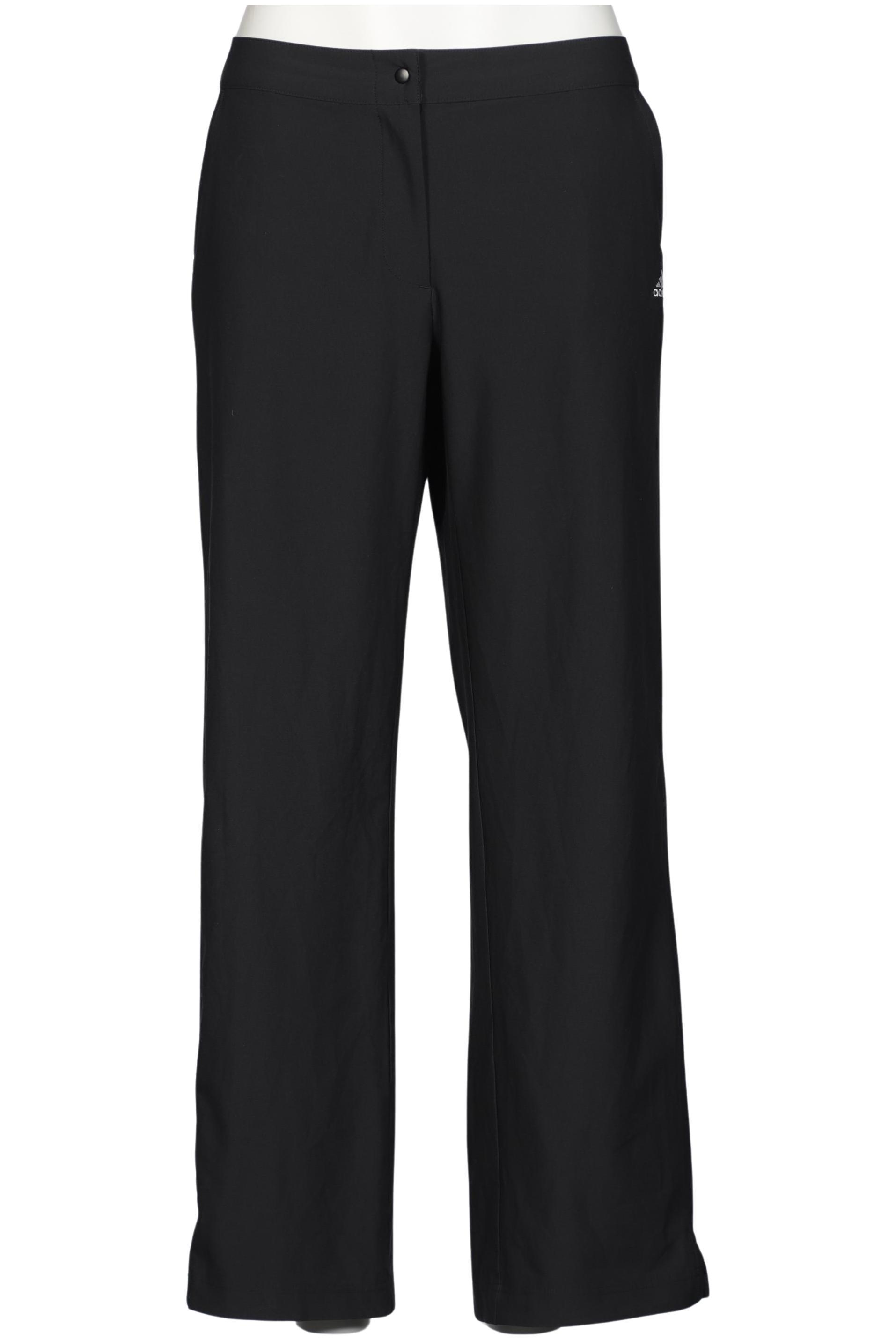 

adidas Damen Stoffhose, schwarz, Gr. 46