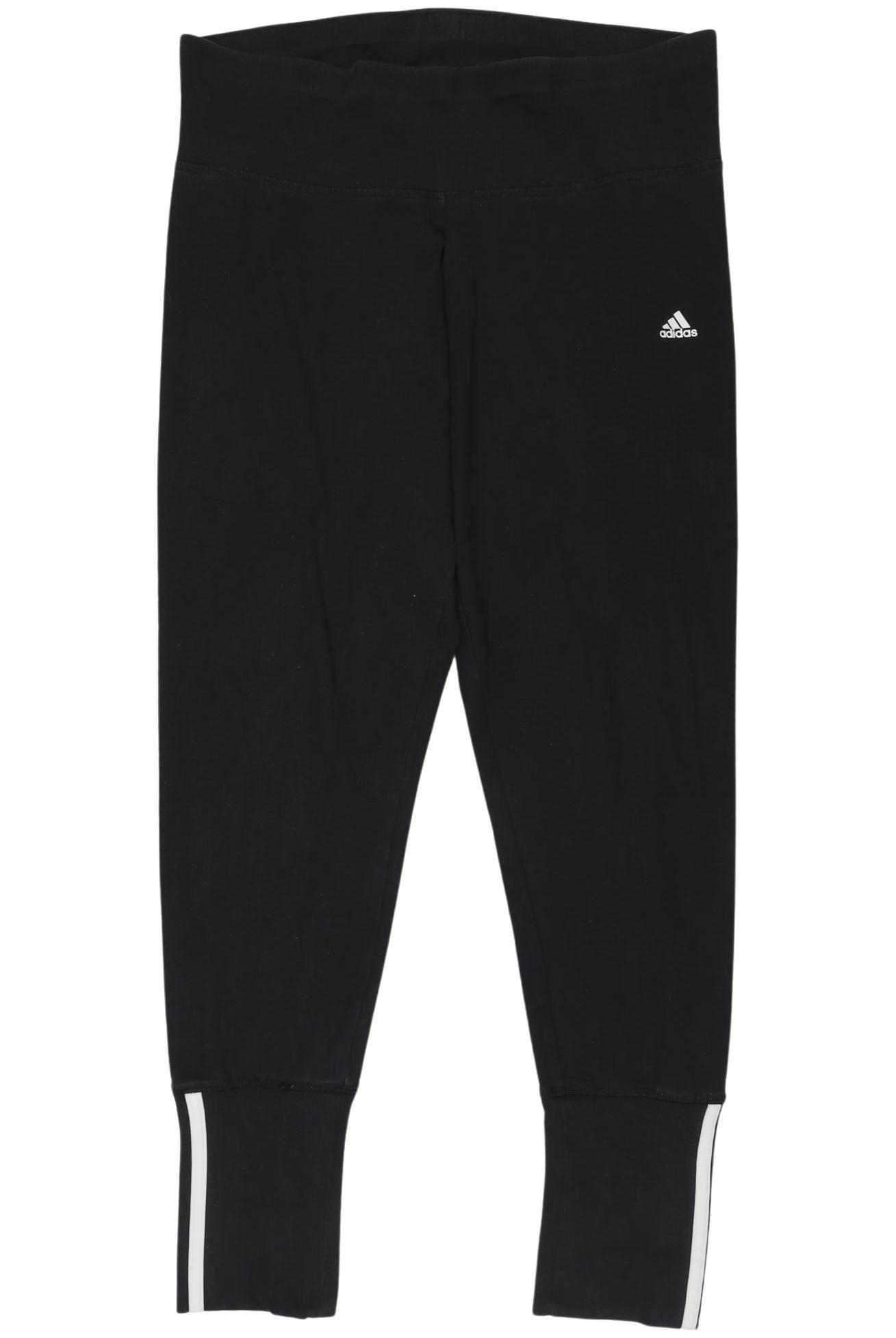 

adidas Damen Stoffhose, schwarz, Gr. 0