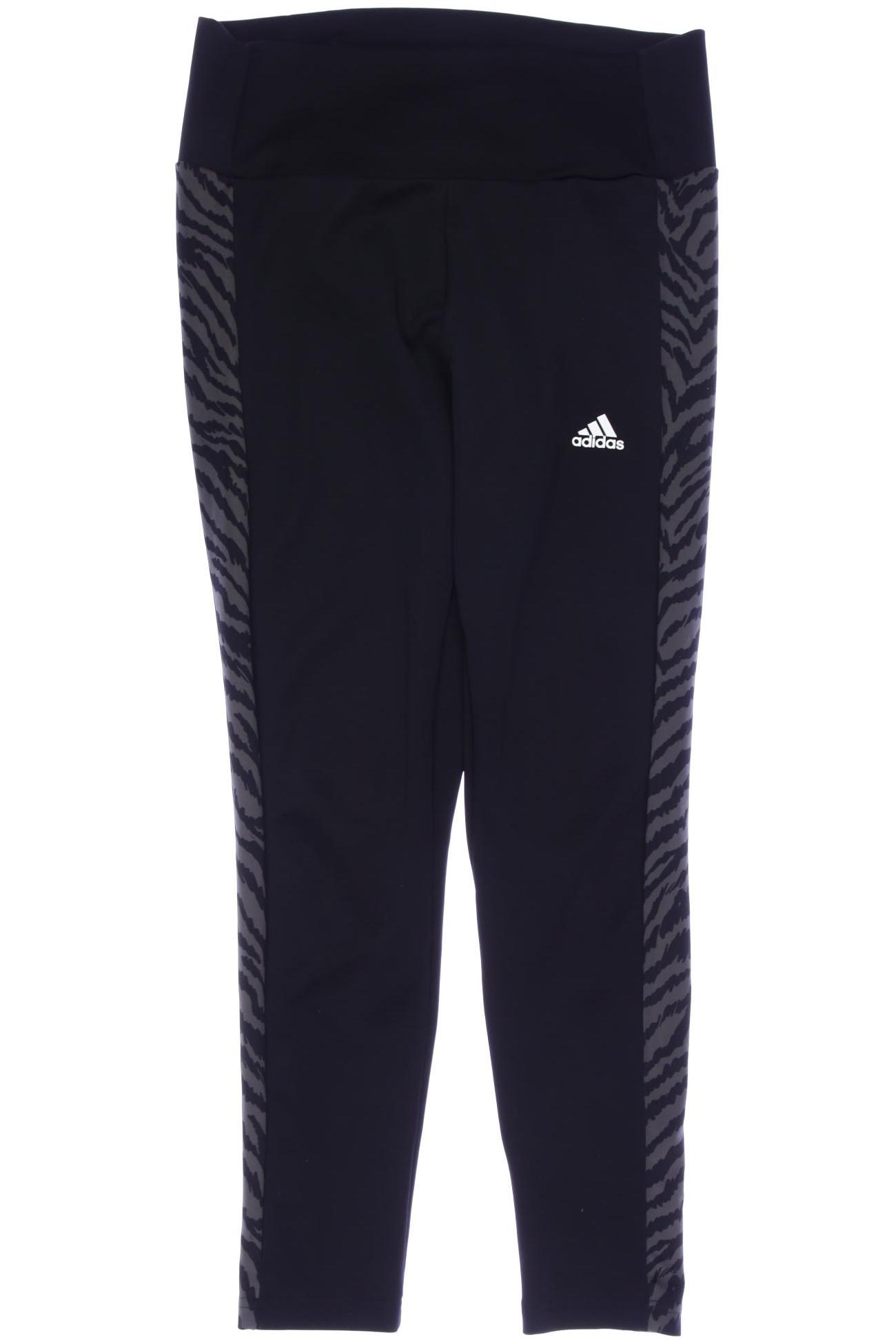 

adidas Damen Stoffhose, schwarz, Gr. 0