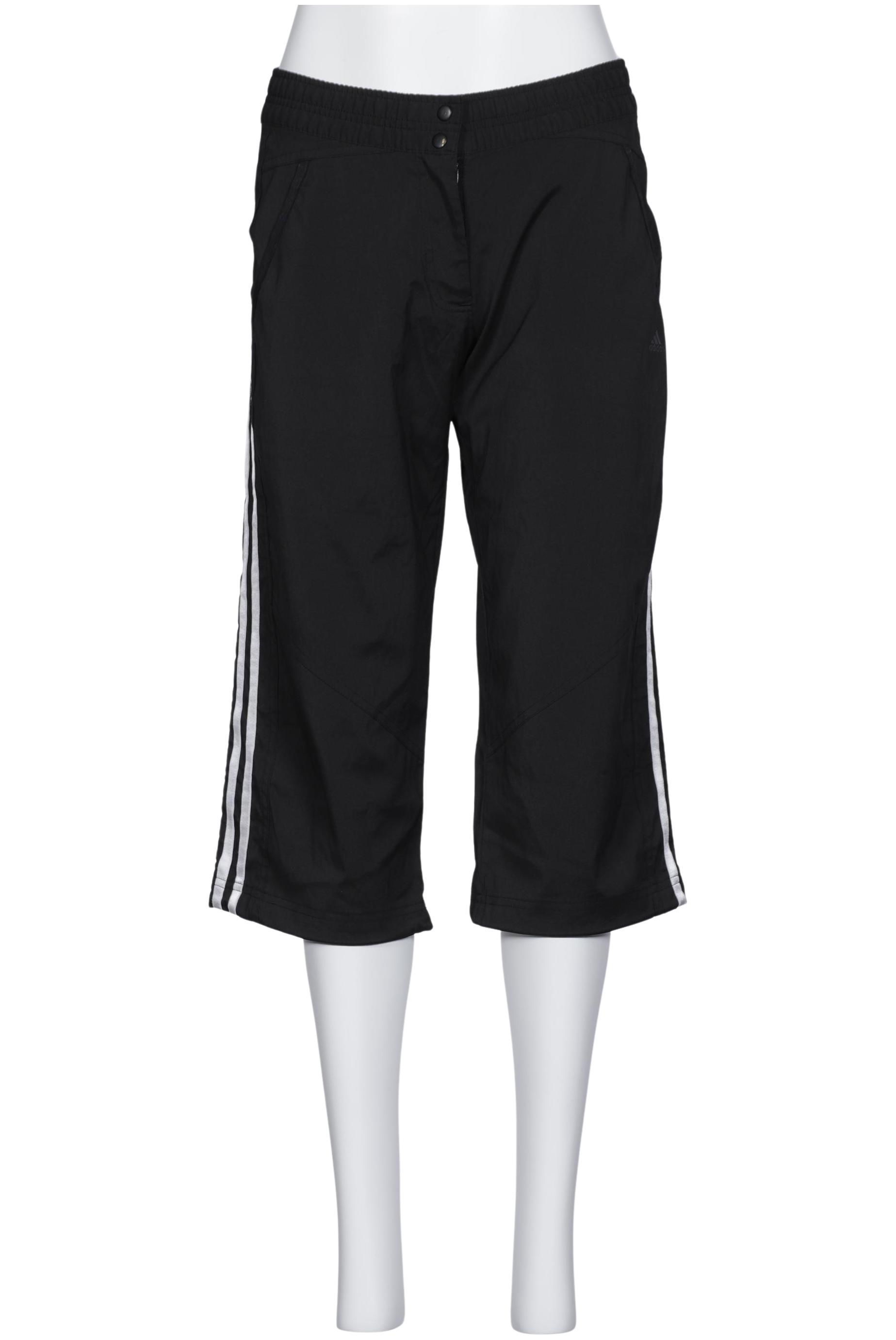 

adidas Damen Stoffhose, schwarz, Gr. 38