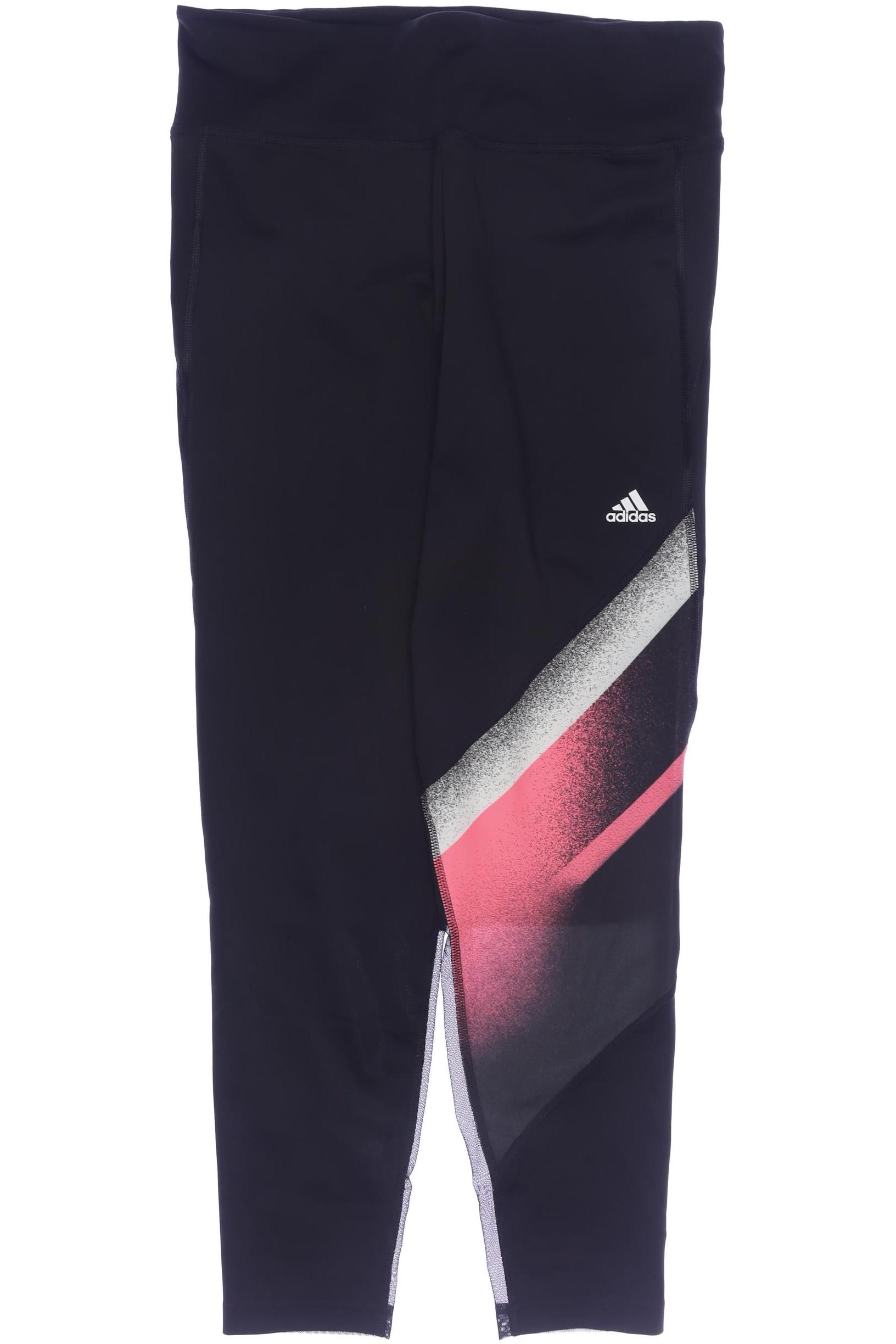 

adidas Damen Stoffhose, schwarz, Gr. 0