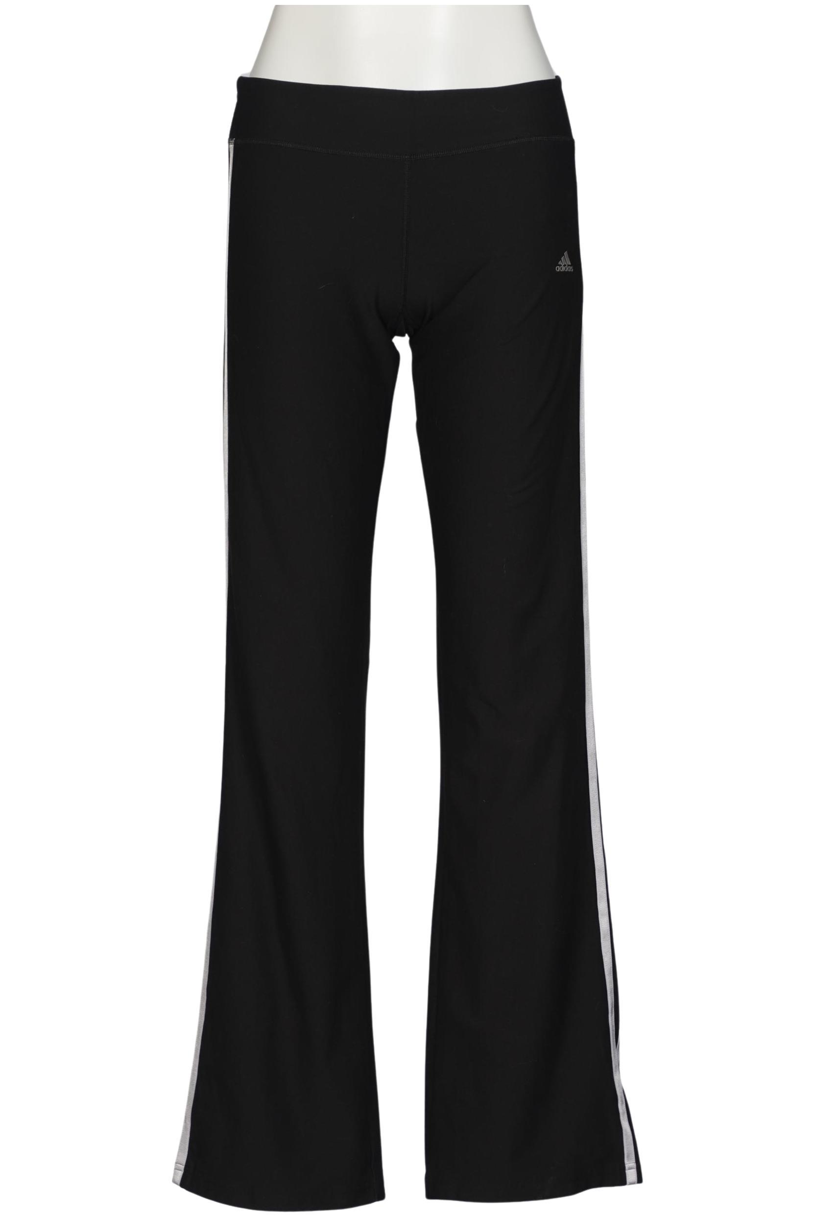

adidas Damen Stoffhose, schwarz, Gr. 34
