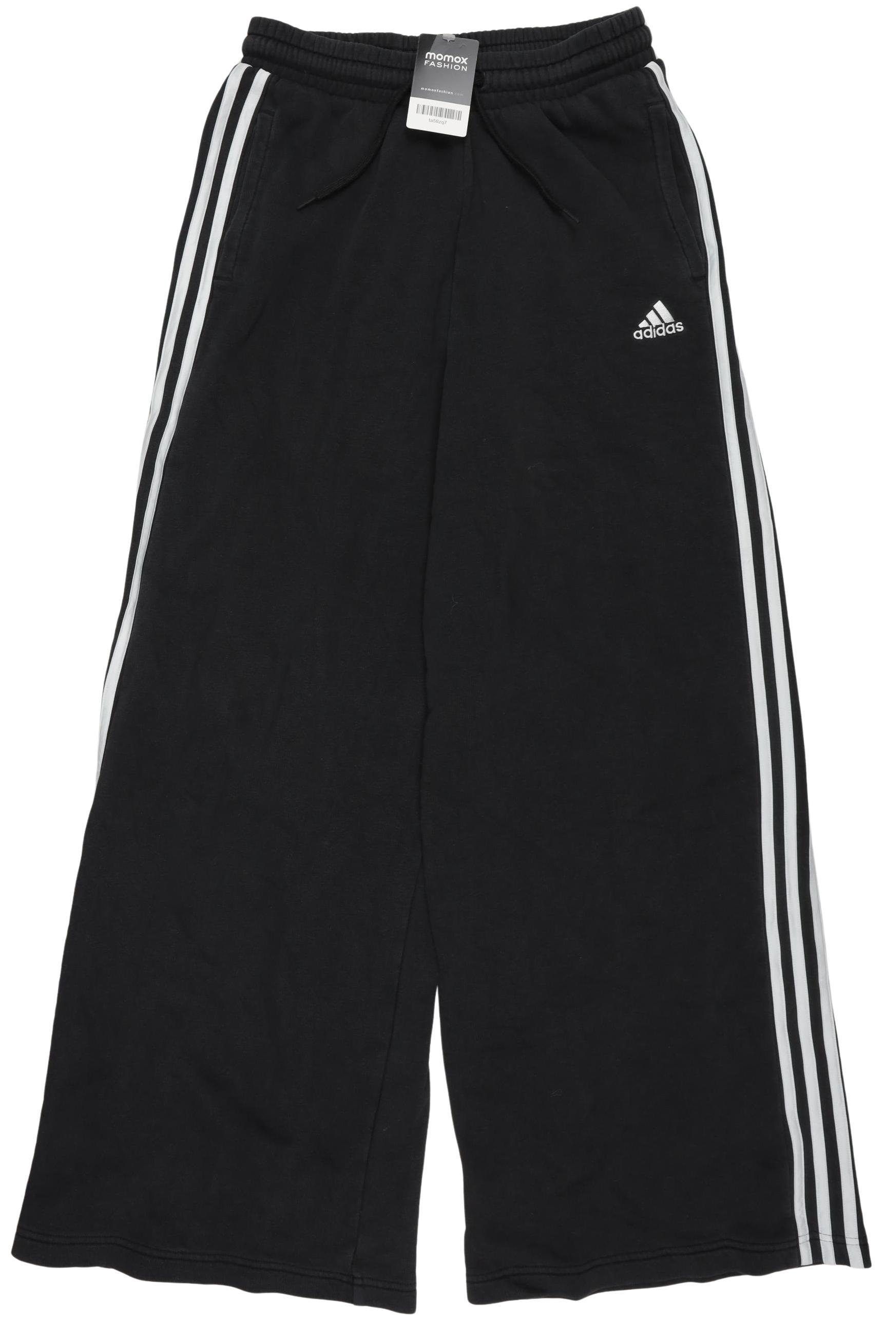 

adidas Damen Stoffhose, schwarz, Gr. 0