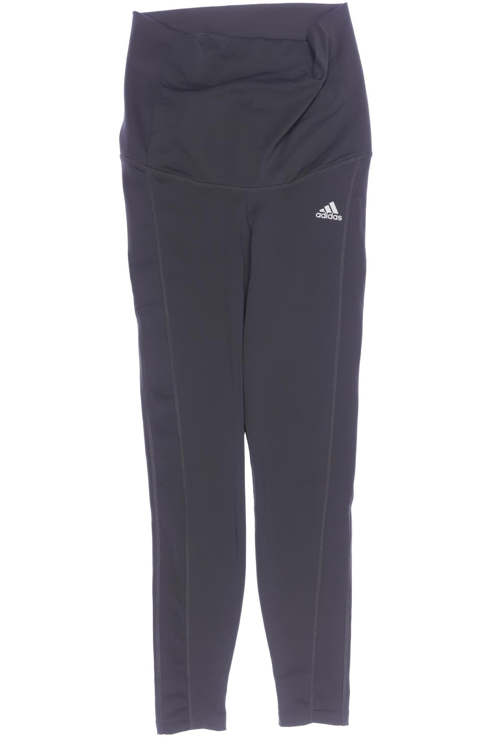 

adidas Damen Stoffhose, grau, Gr. 0