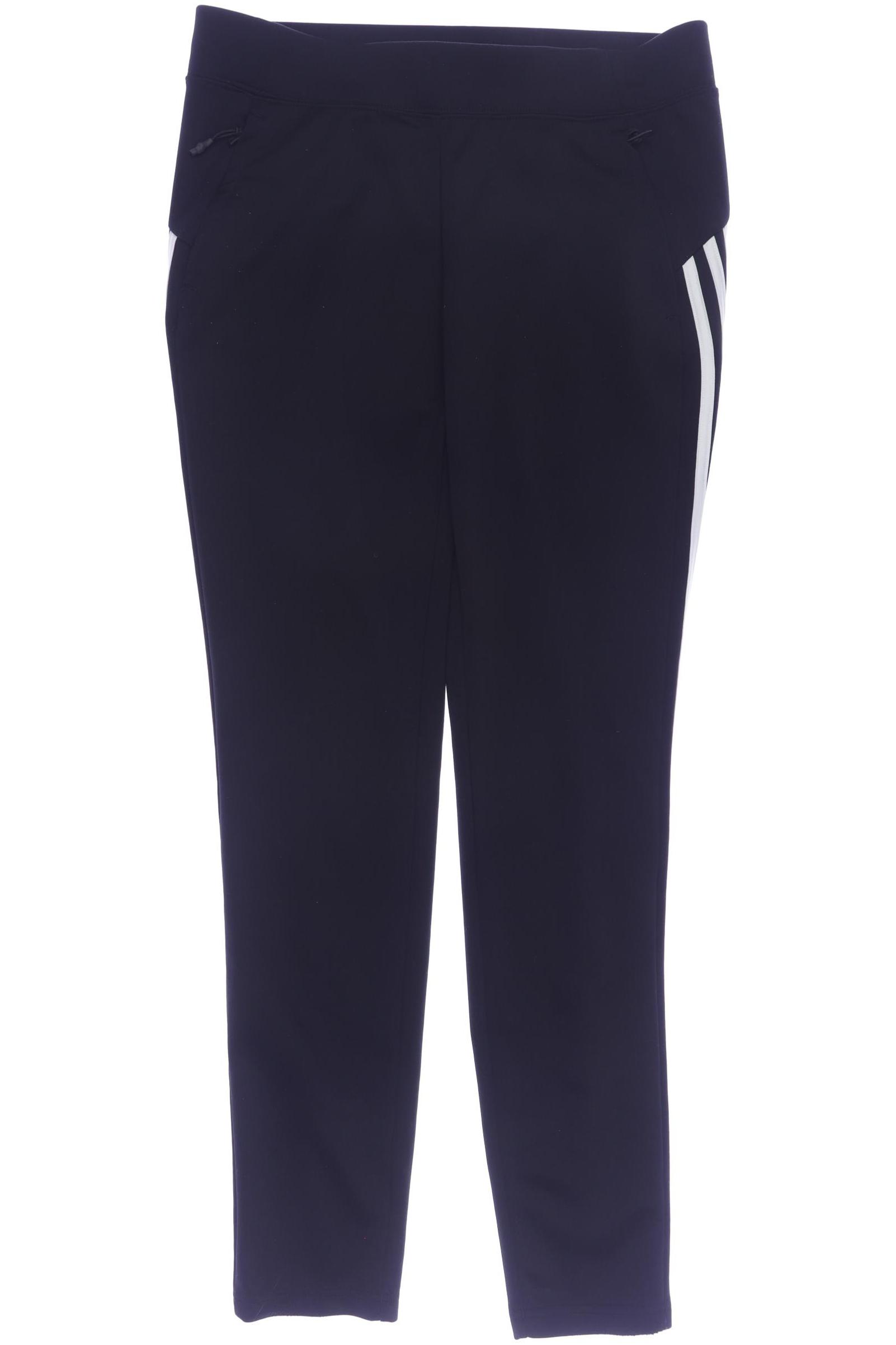 

adidas Damen Stoffhose, schwarz, Gr. 0