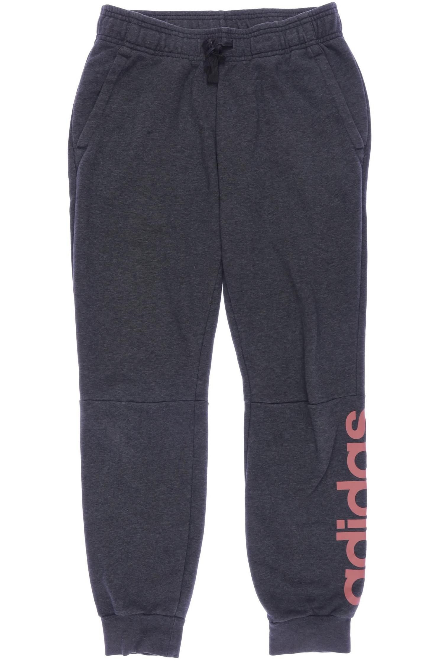 

adidas Damen Stoffhose, grau, Gr. 0