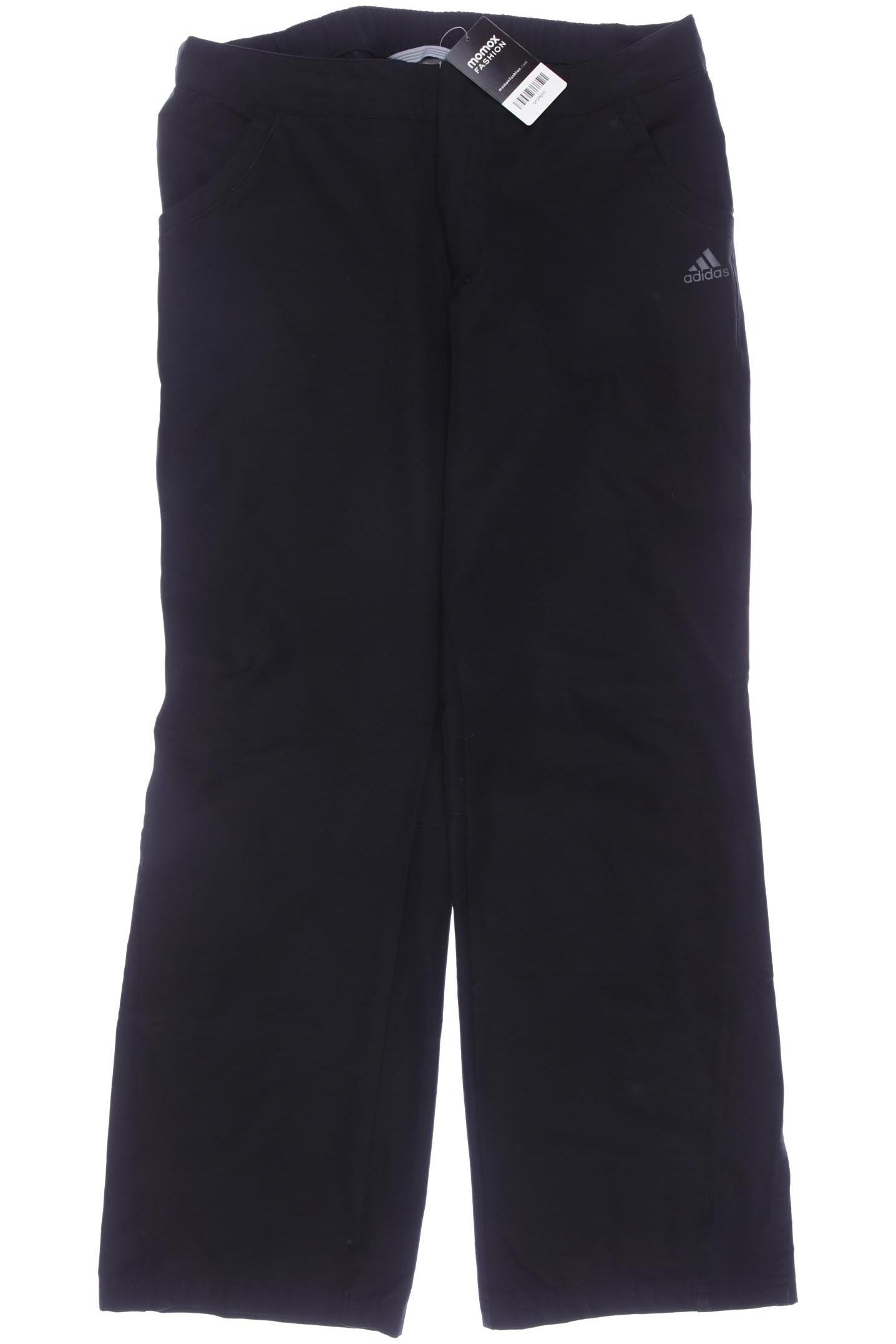 

adidas Damen Stoffhose, schwarz, Gr. 44