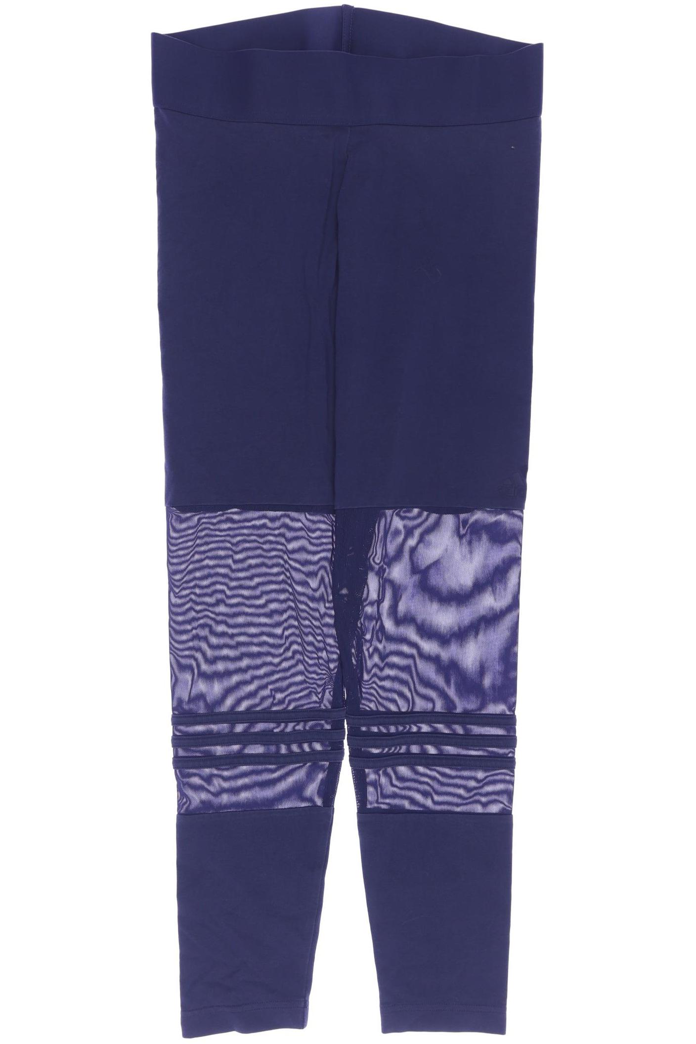 

adidas Damen Stoffhose, blau, Gr. 0