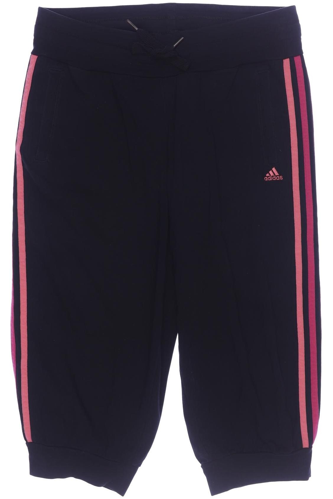 

adidas Damen Stoffhose, schwarz, Gr. 0