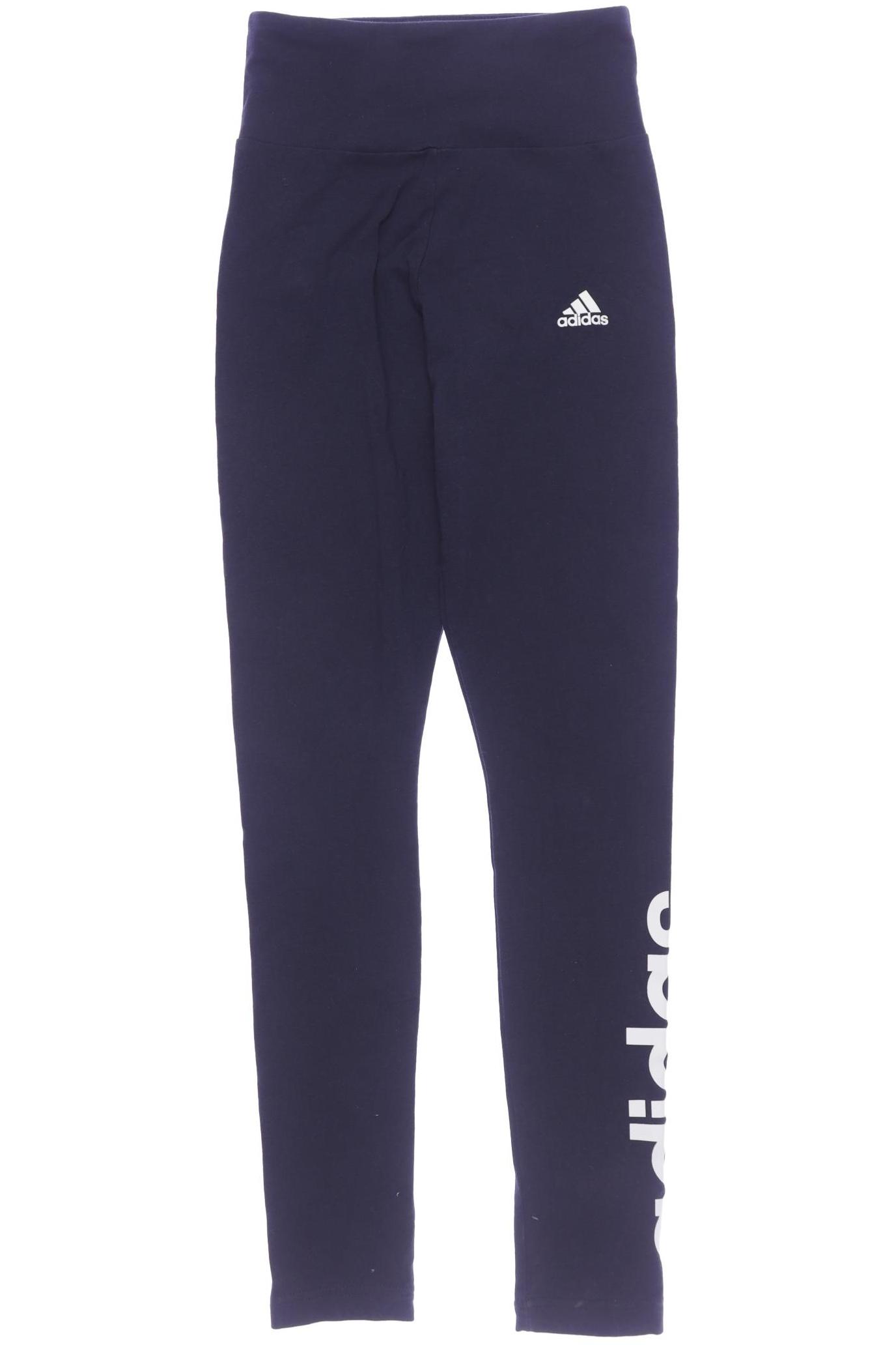 

adidas Damen Stoffhose, marineblau, Gr. 0