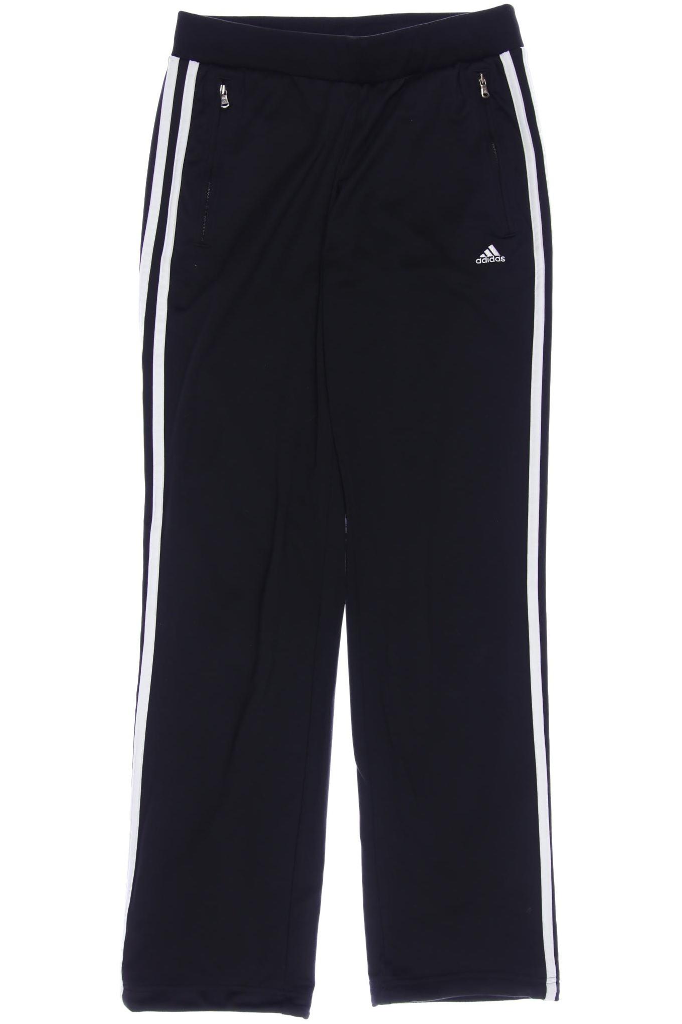 

adidas Damen Stoffhose, schwarz, Gr. 36