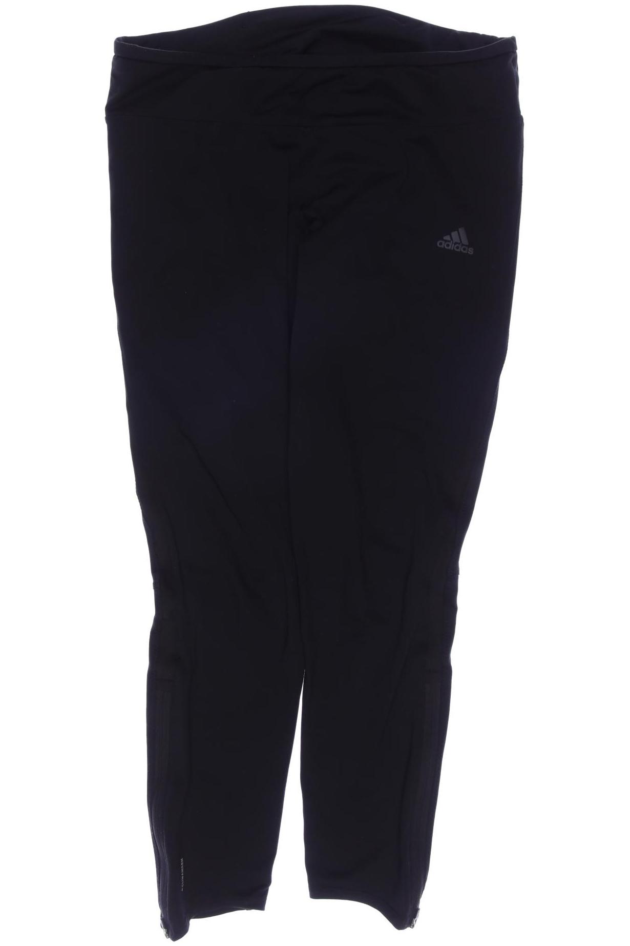 

adidas Damen Stoffhose, schwarz, Gr. 42