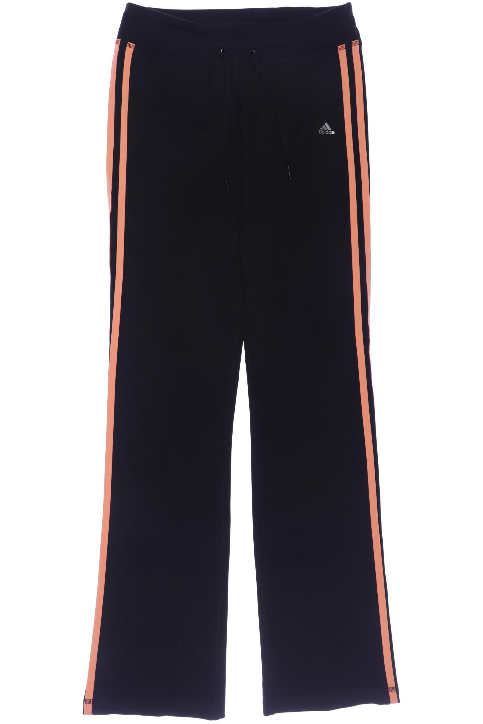 

adidas Damen Stoffhose, schwarz, Gr. 0