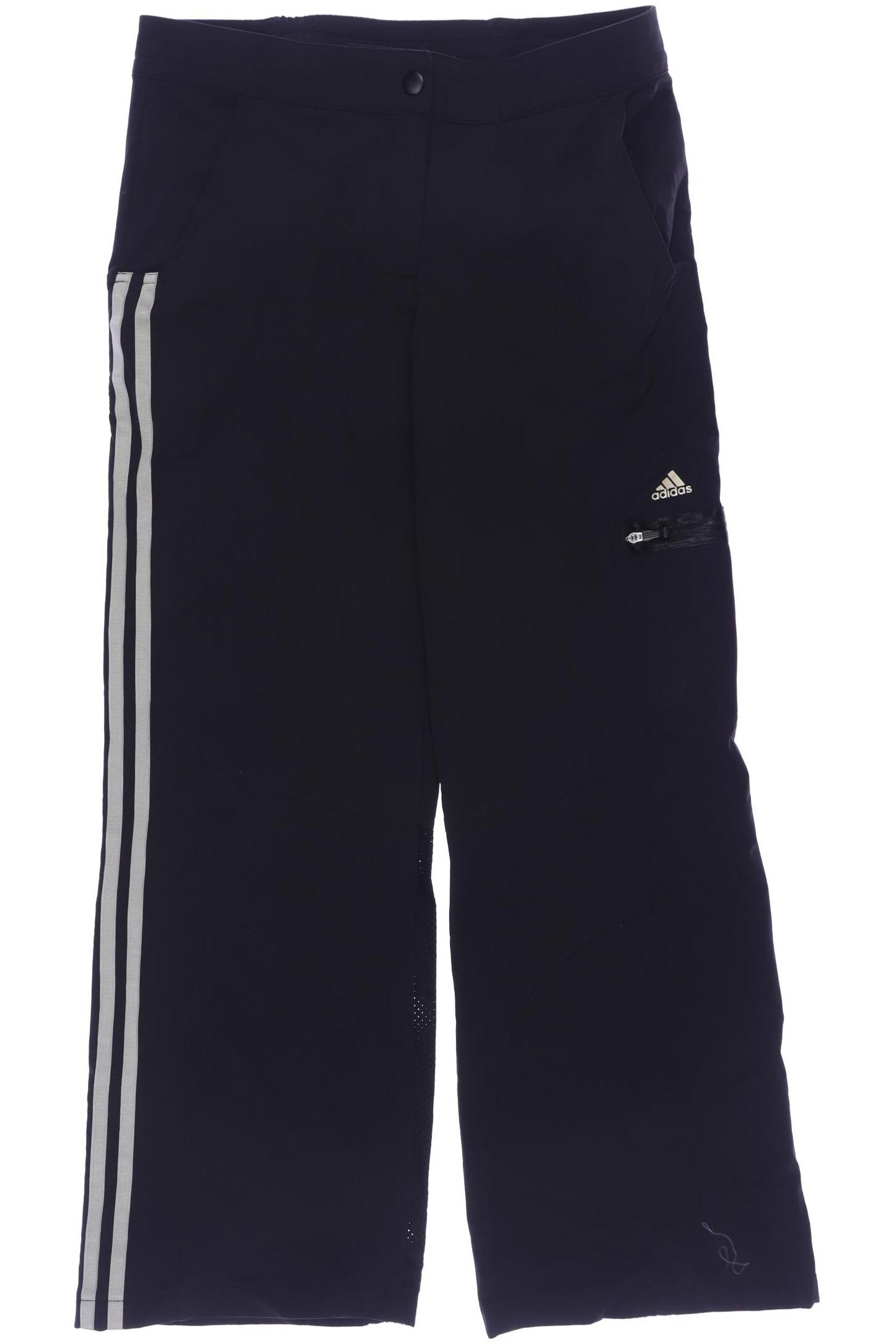 

adidas Damen Stoffhose, schwarz, Gr. 36
