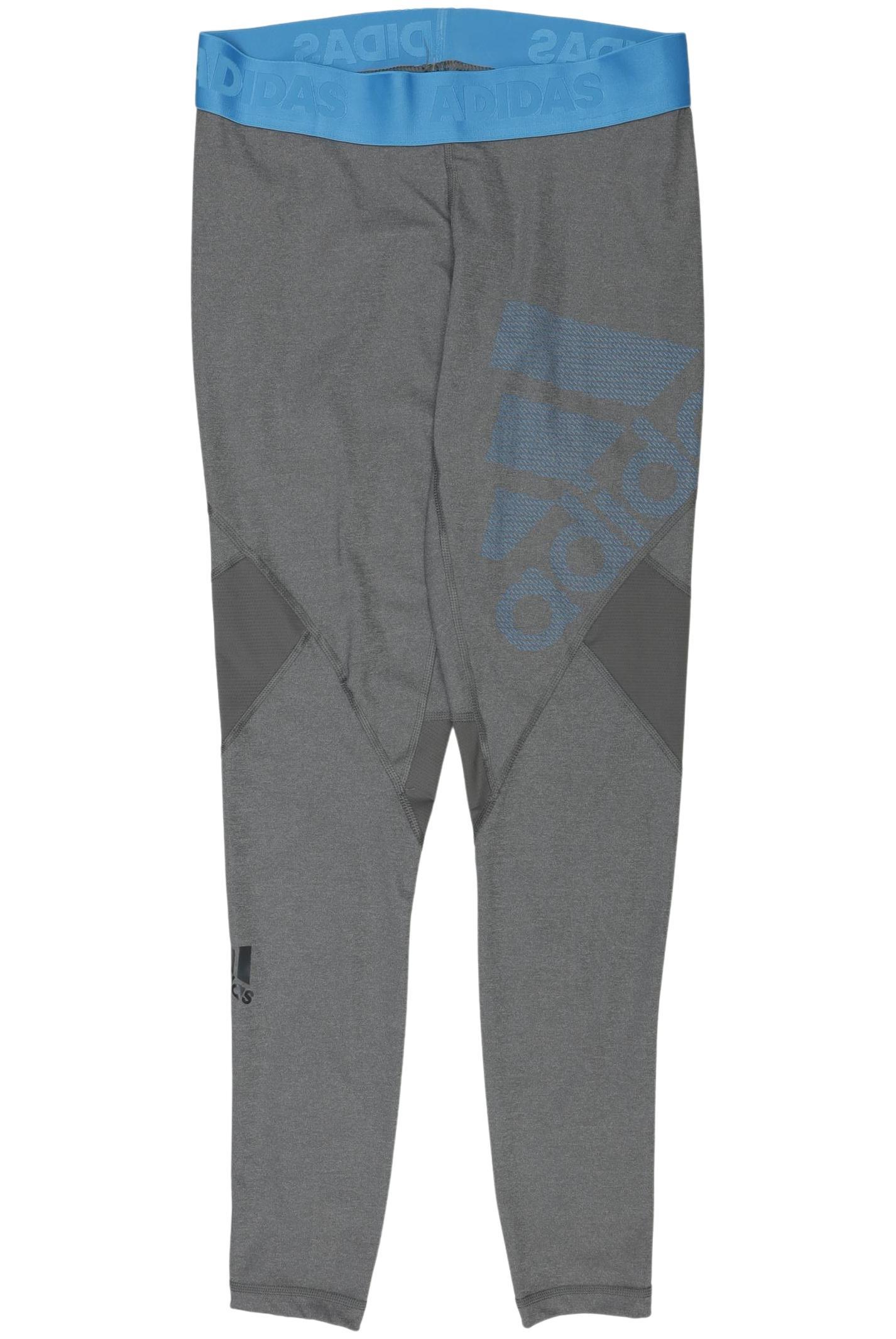 

adidas Damen Stoffhose, grau, Gr. 38