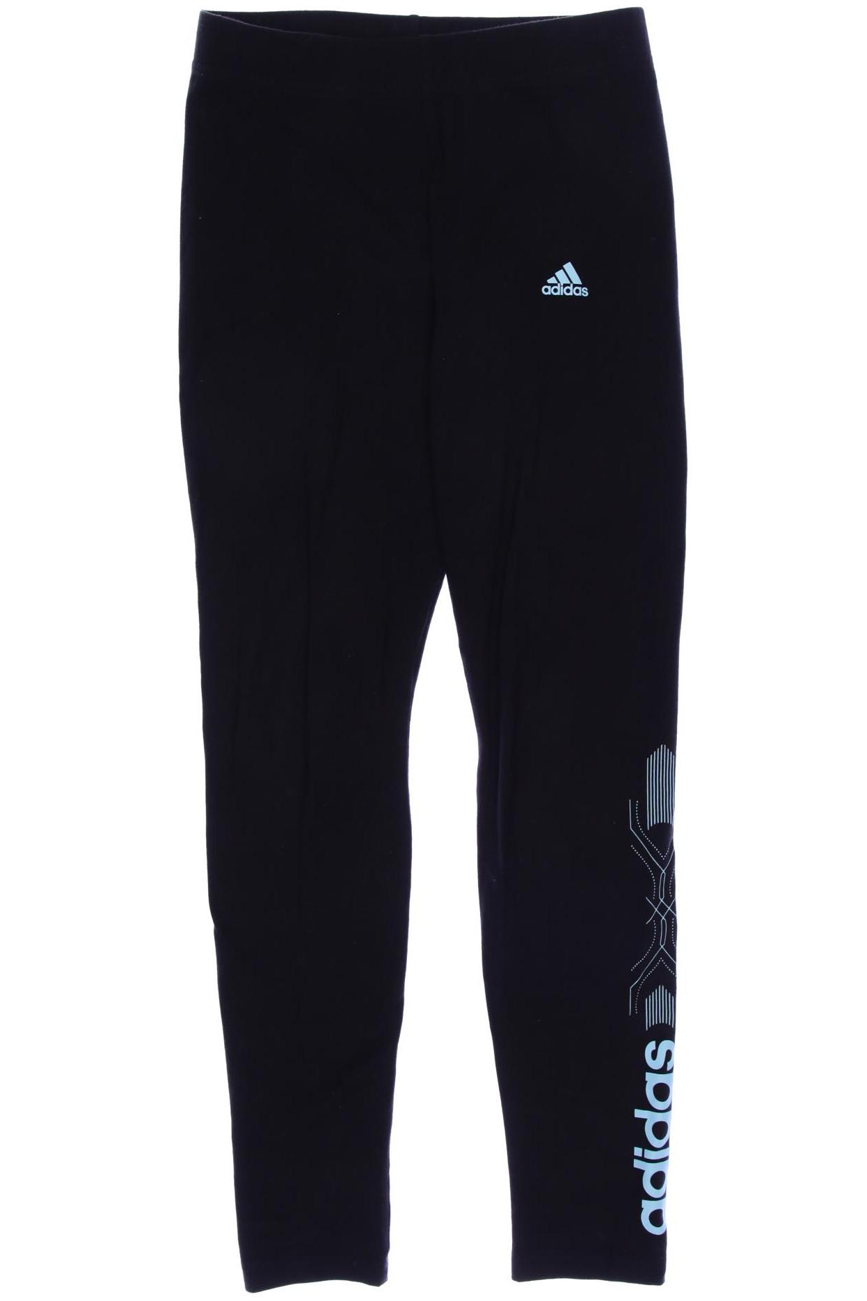 

adidas Damen Stoffhose, schwarz, Gr. 0