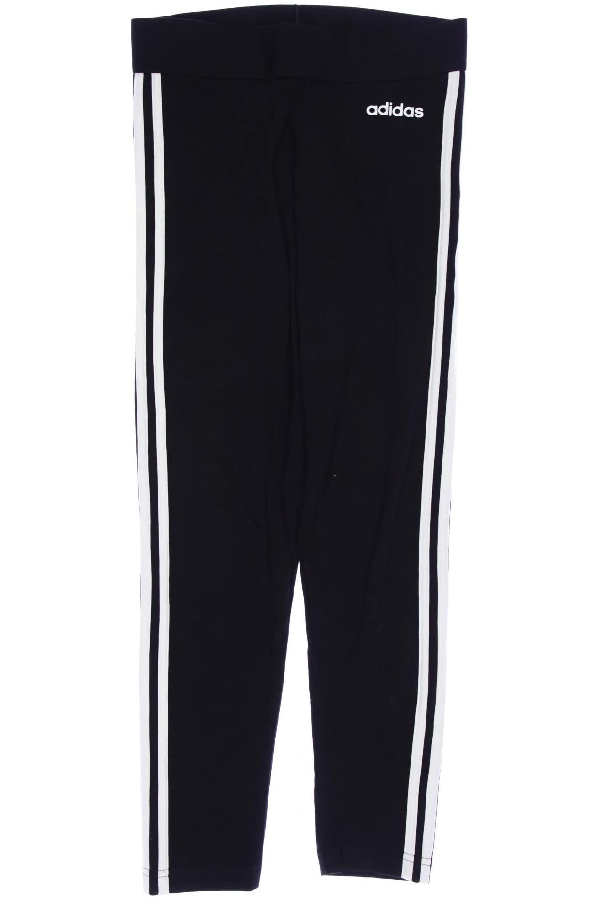 

adidas Damen Stoffhose, schwarz, Gr. 0