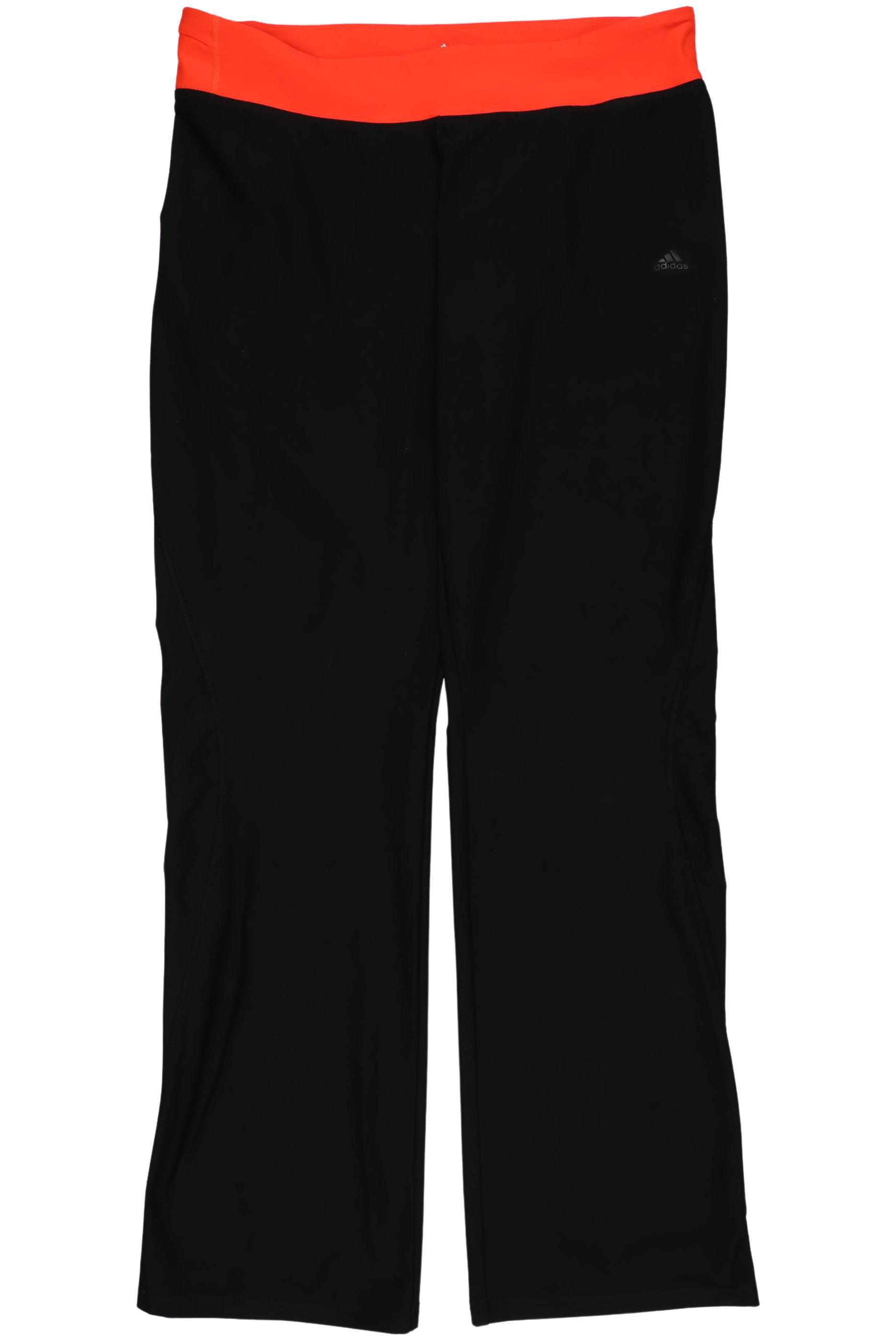 

adidas Damen Stoffhose, schwarz, Gr. 42