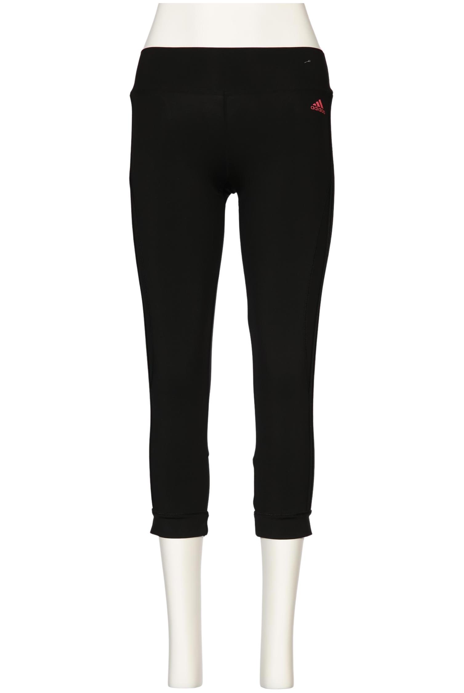 

adidas Damen Stoffhose, schwarz, Gr. 38