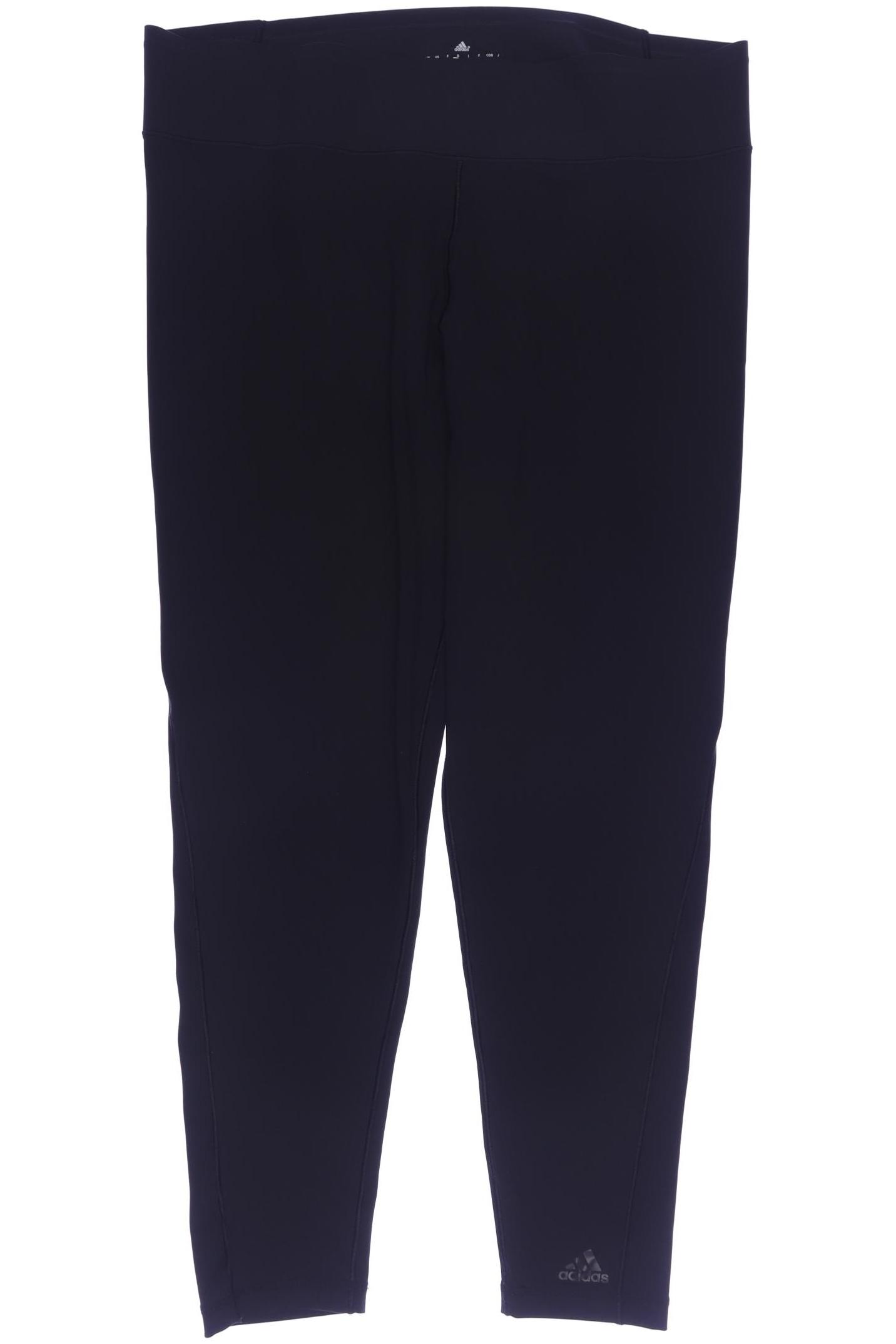 

adidas Damen Stoffhose, schwarz, Gr. 0