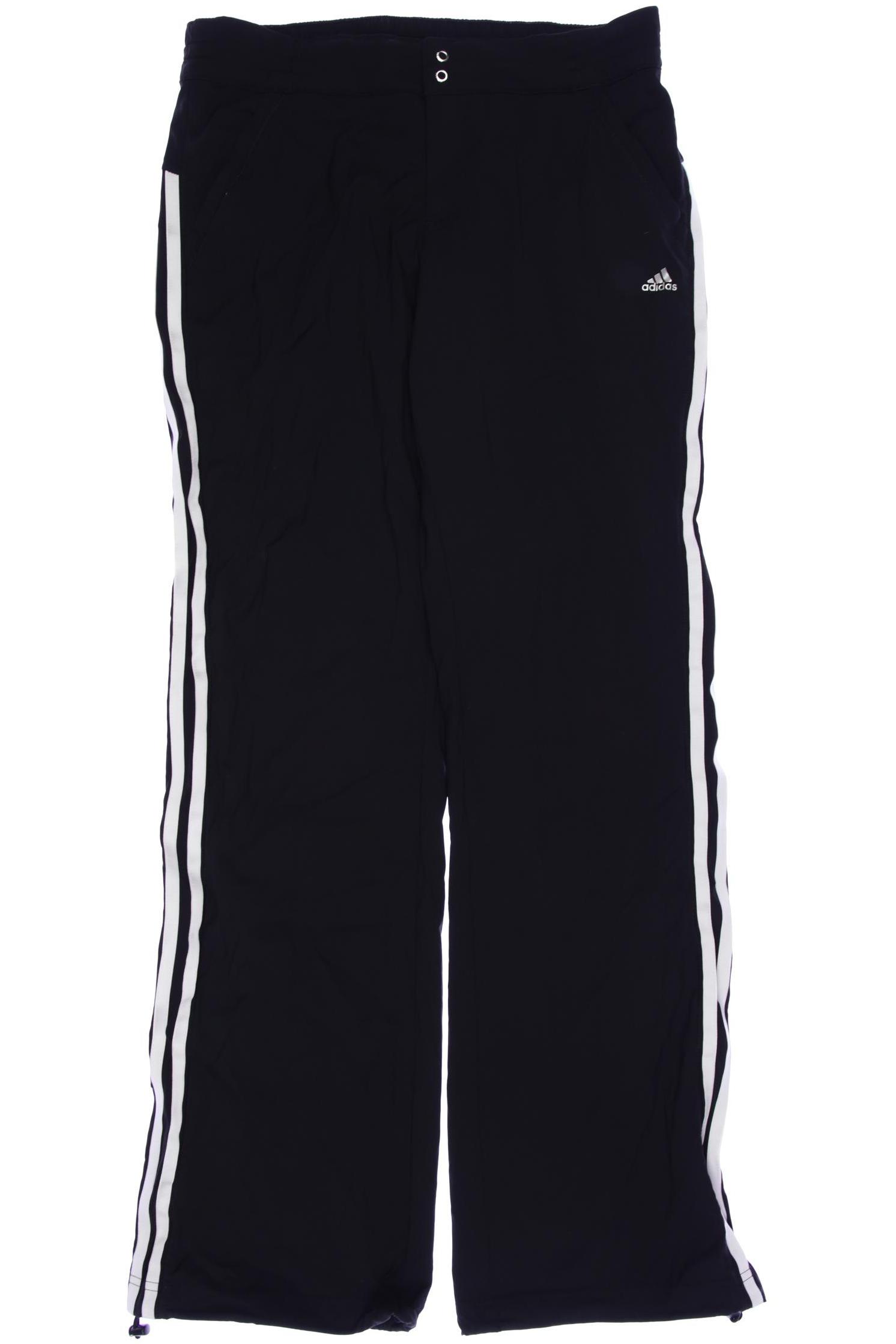 

adidas Damen Stoffhose, schwarz, Gr. 40