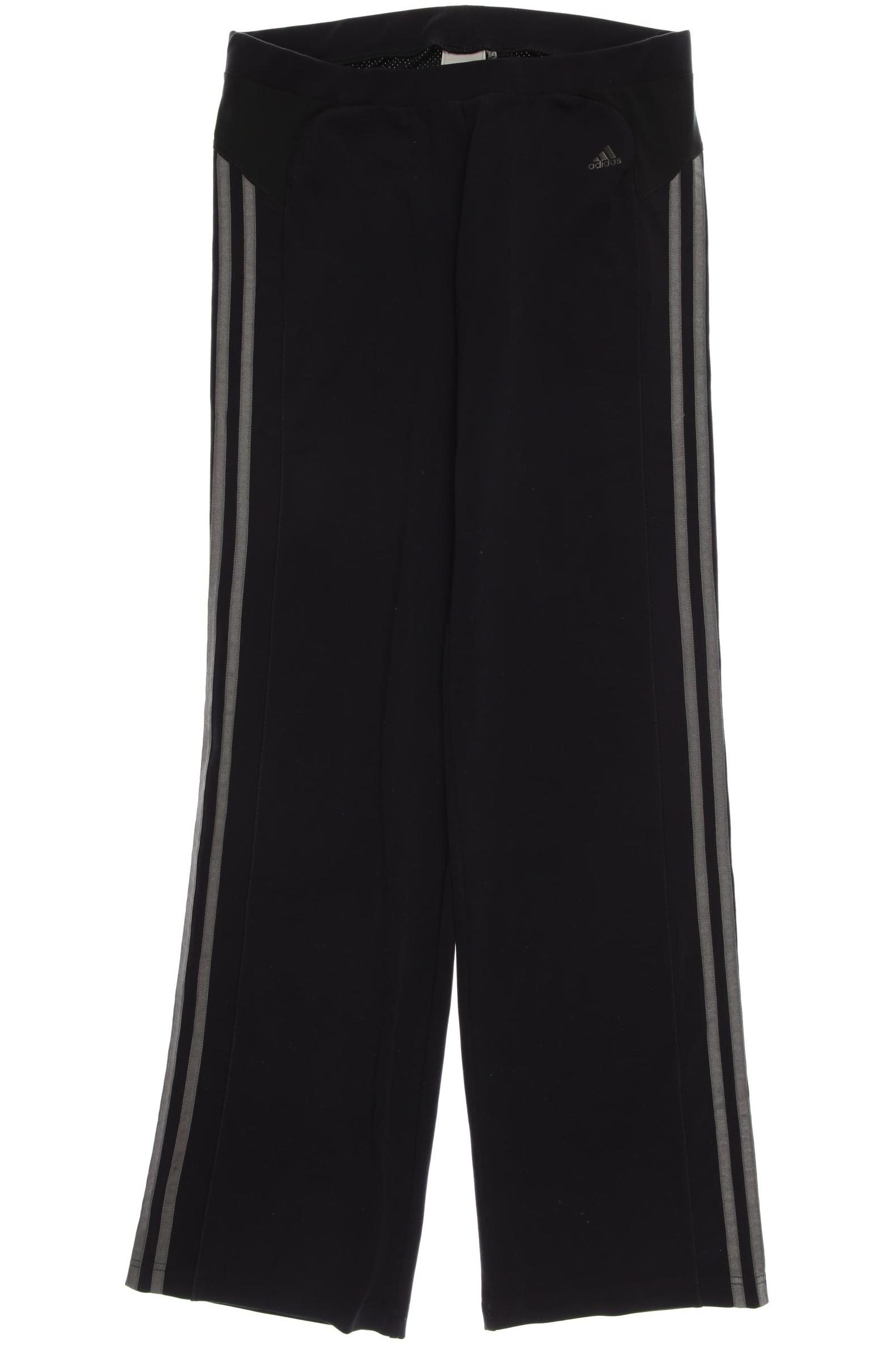 

adidas Damen Stoffhose, grau, Gr. 40
