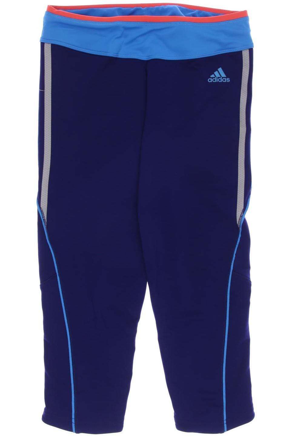 

adidas Damen Stoffhose, blau, Gr. 0